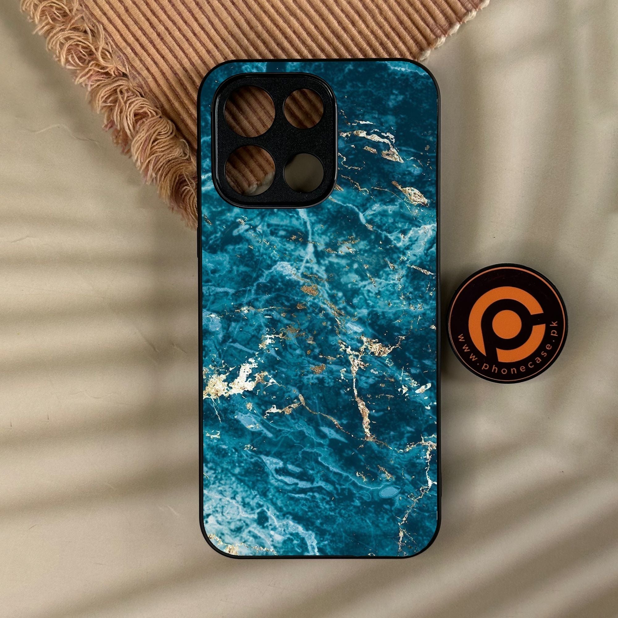 OnePlus Turbo 6 - Blue 2.0 Design 1 - Premium Metal Printed Soft Bumper Shock Proof Case