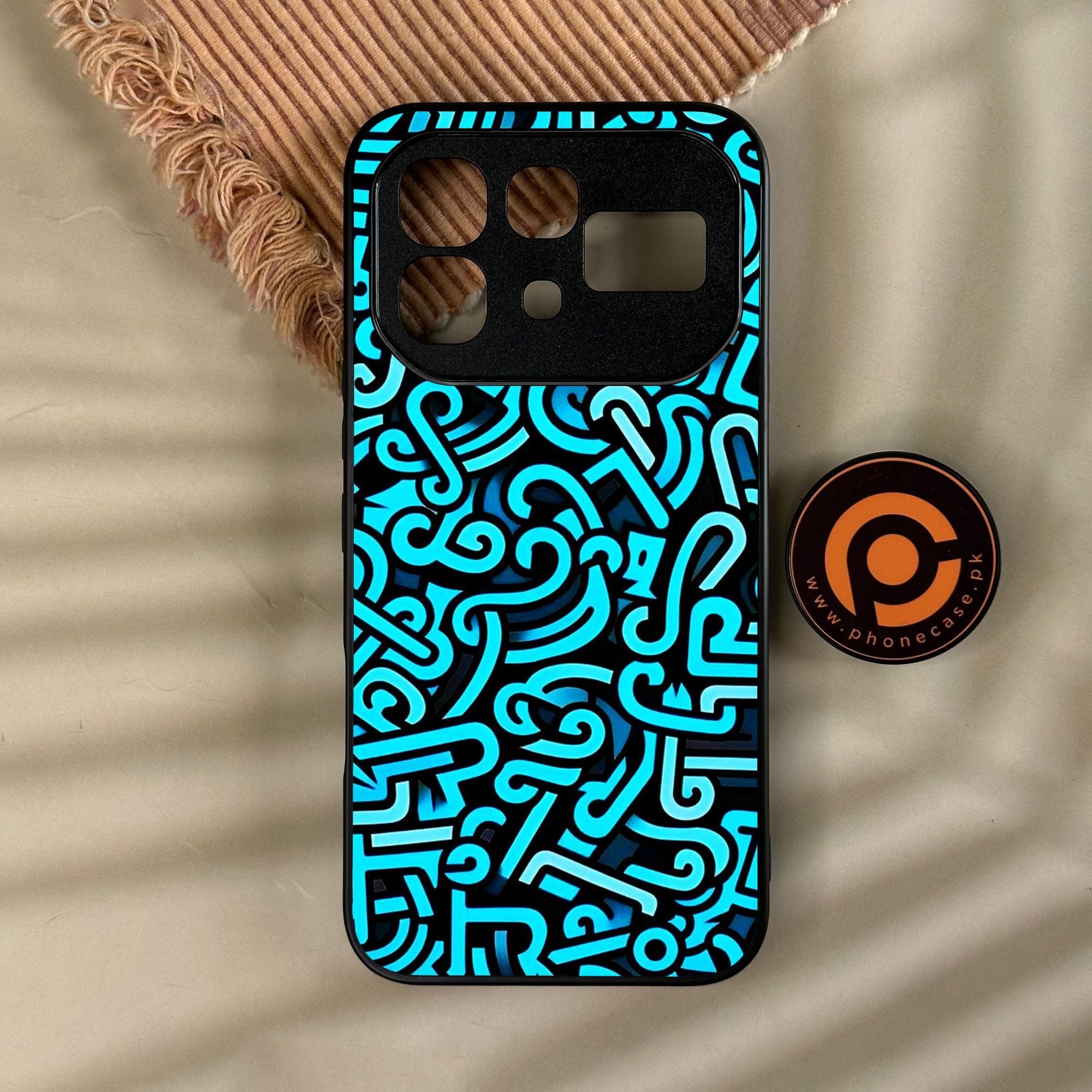Infinix Note 60 - Doodle Design - Premium Metal Printed Soft Bumper Shock Proof Case