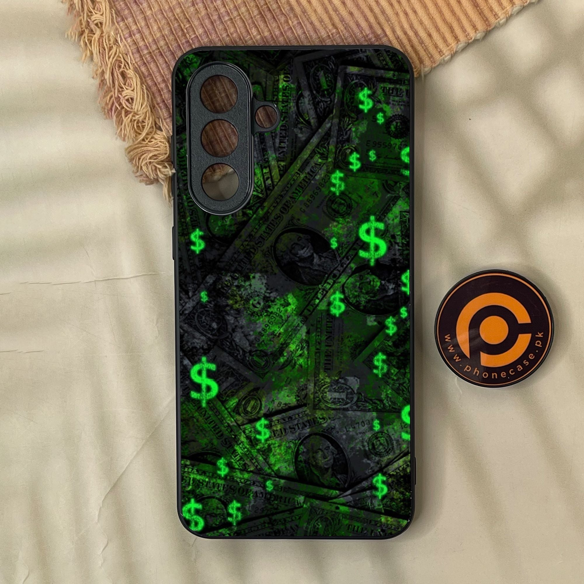 Samsung Galaxy A37 - Dollar Design 5 - Premium Metal Printed Soft Bumper Shock Proof Case