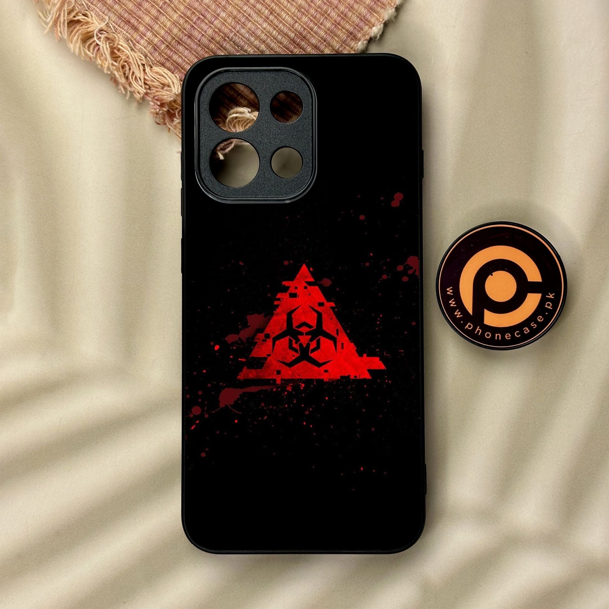OnePlus 13s - Biohazard Design 4 - Premium Metal Printed Soft Bumper Shock Proof Case