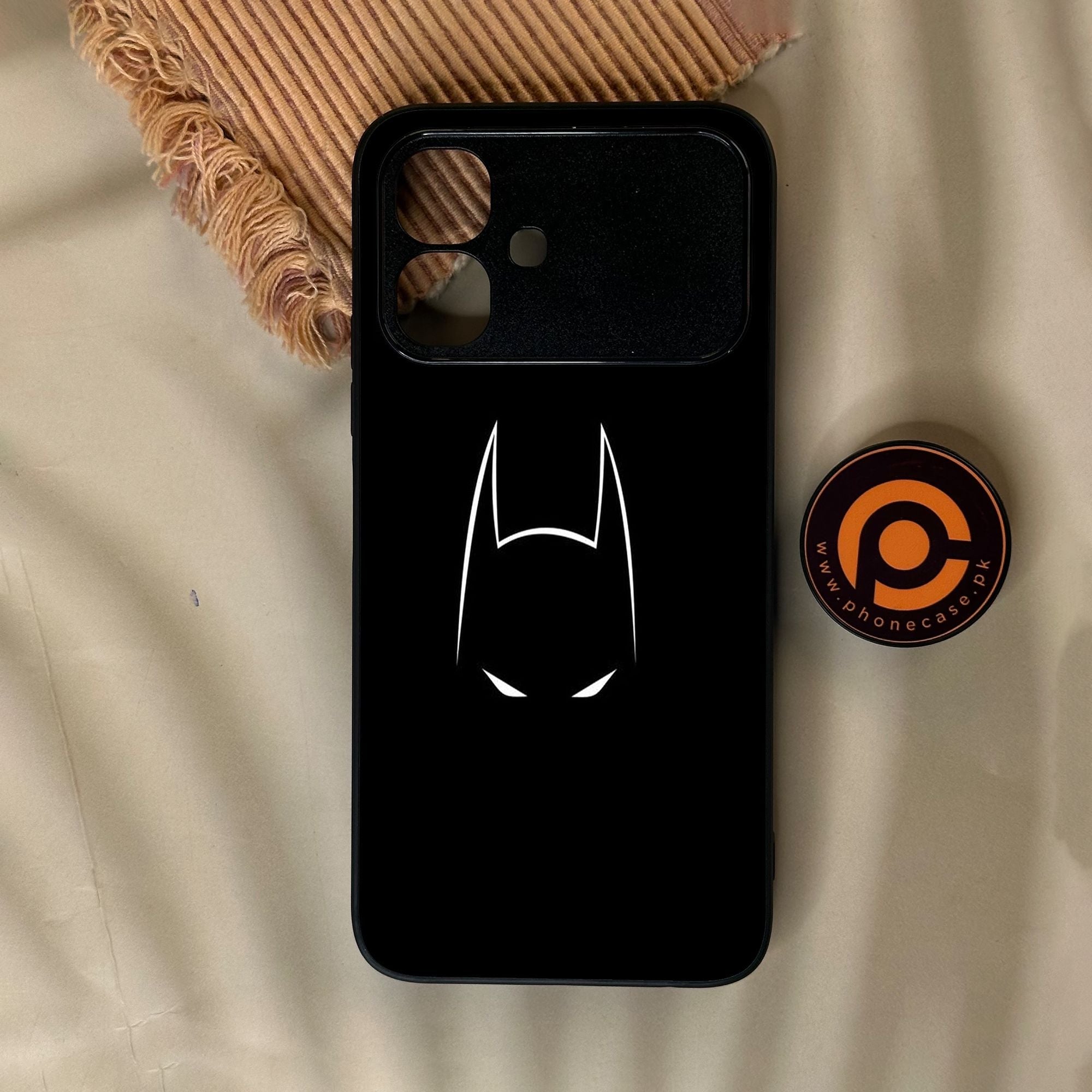 Infinix Smart 20 - Minimalistic Design 1 - Premium Metal Printed Soft Bumper Shock Proof Case