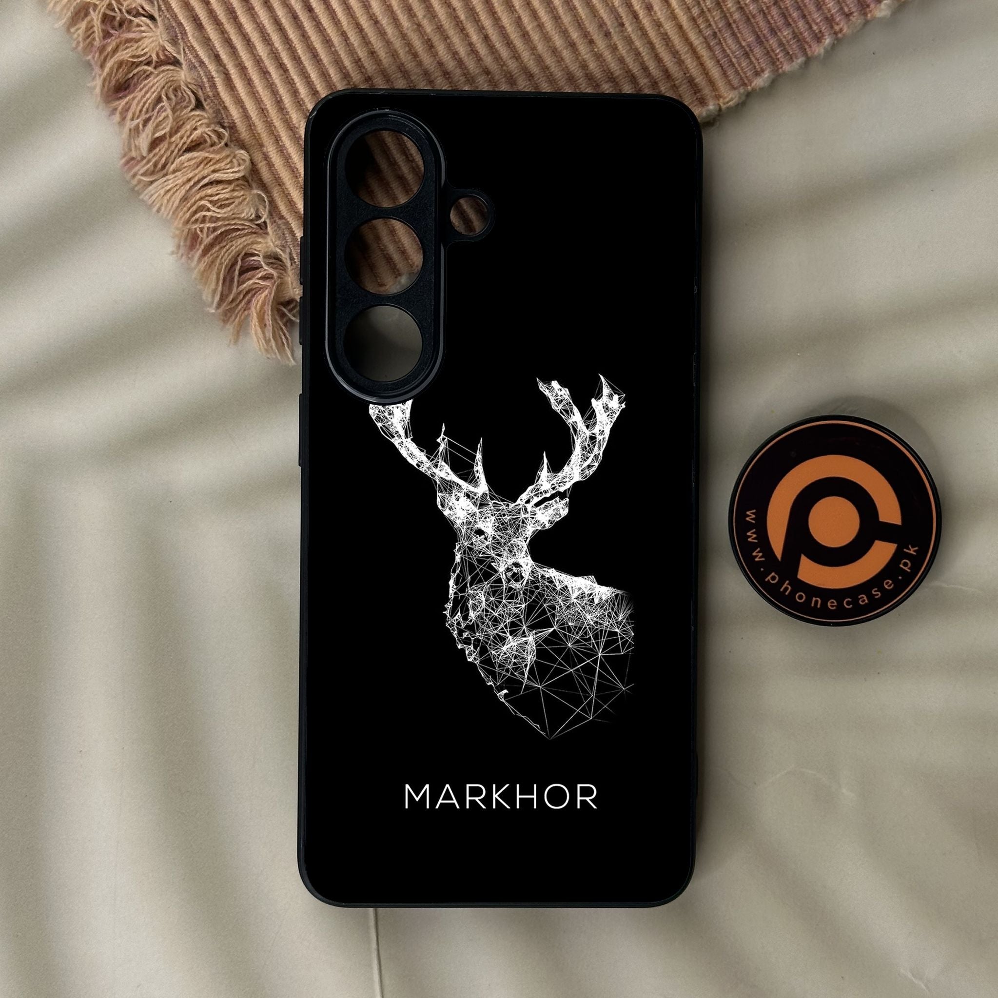 Galaxy S26 - Markhor Design 4 - Premium Metal Printed Soft Bumper Shock Proof Case