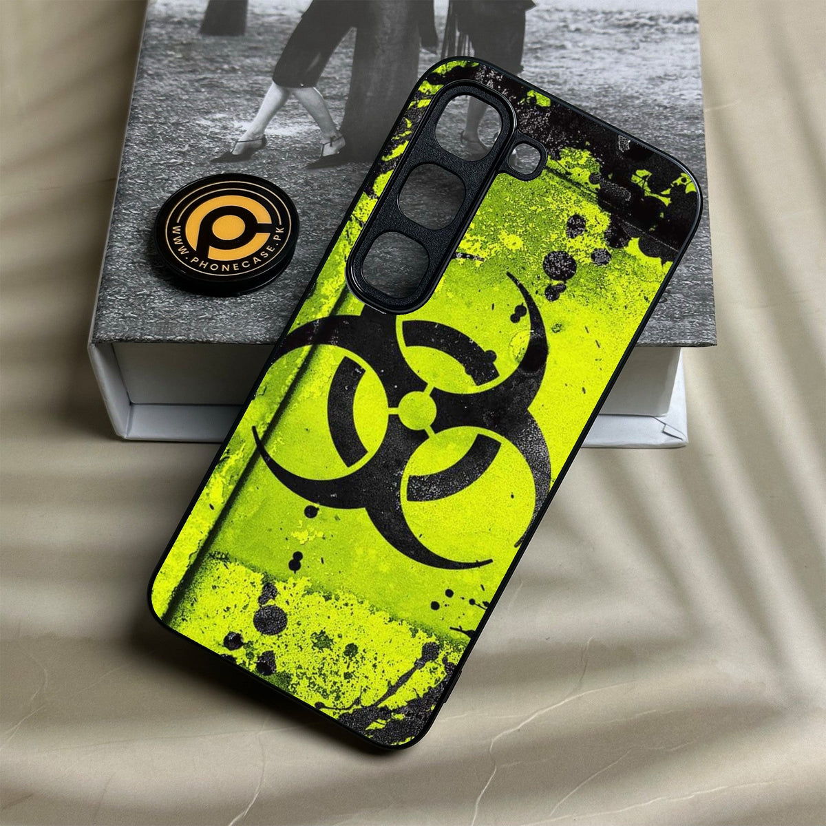 Infinix Hot 70 Pro - Biohazard Design 9 - Premium Metal Printed Soft Bumper Shock Proof Case