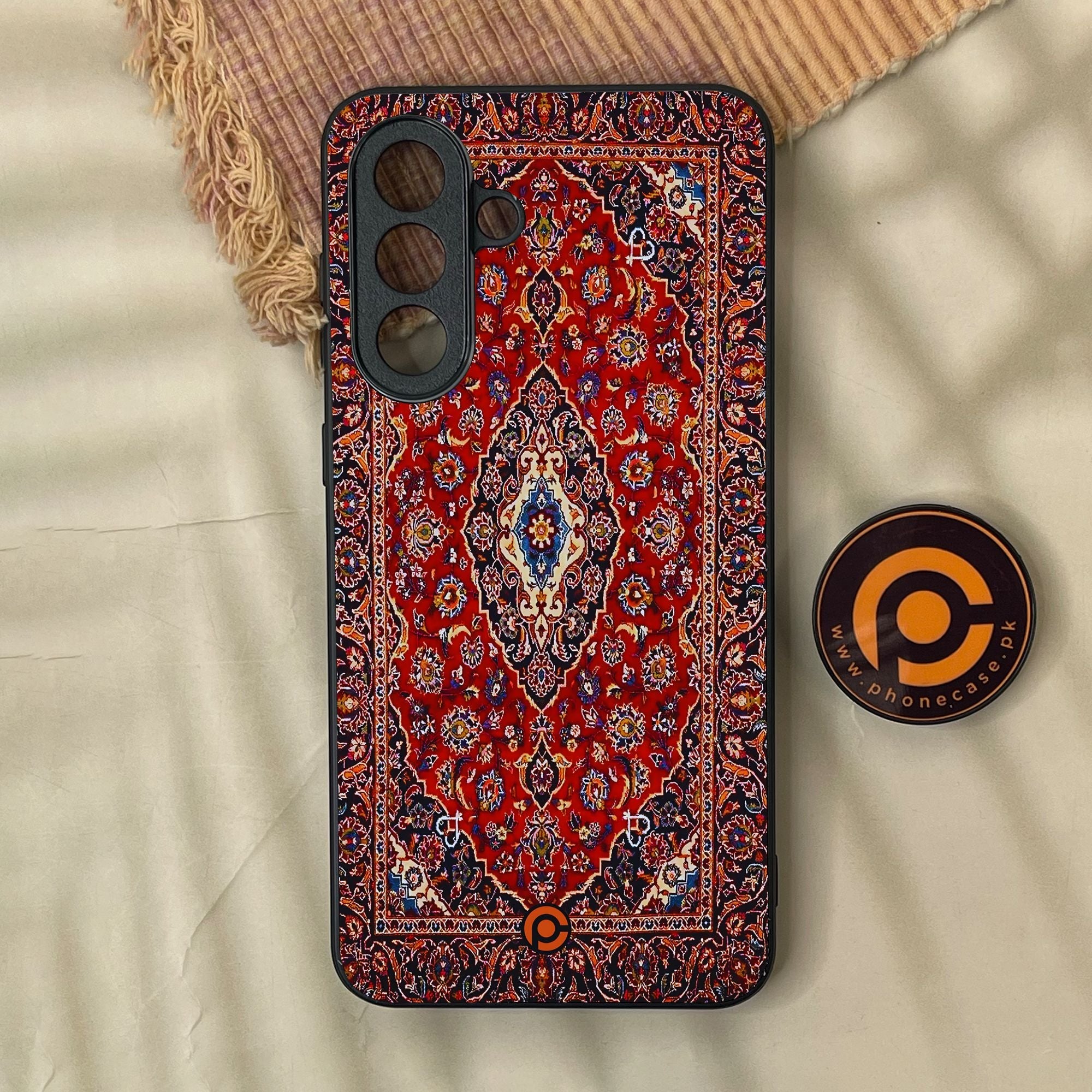 Samsung Galaxy A37 - Persian Rug Design 2 - Premium Metal Printed Soft Bumper Shock Proof Case