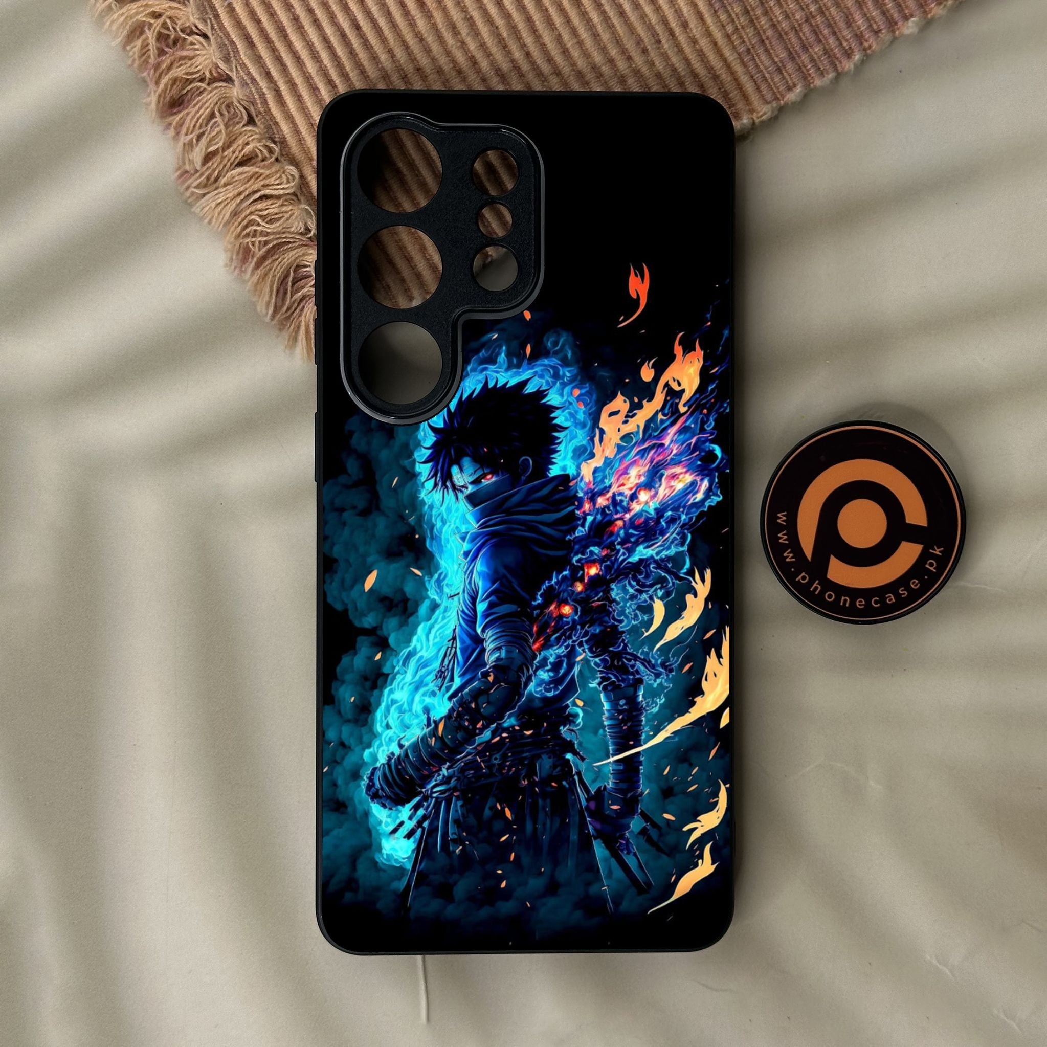 Galaxy S26 Ultra - Anime 2.0 Design 7 - Premium Metal Printed Soft Bumper Shock Proof Case