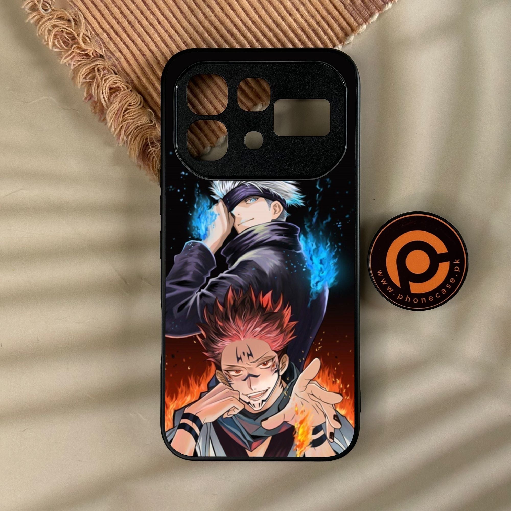 Infinix Note 60 Pro - Anime 2.0 Design 10 - Premium Metal Printed Soft Bumper Shock Proof Case