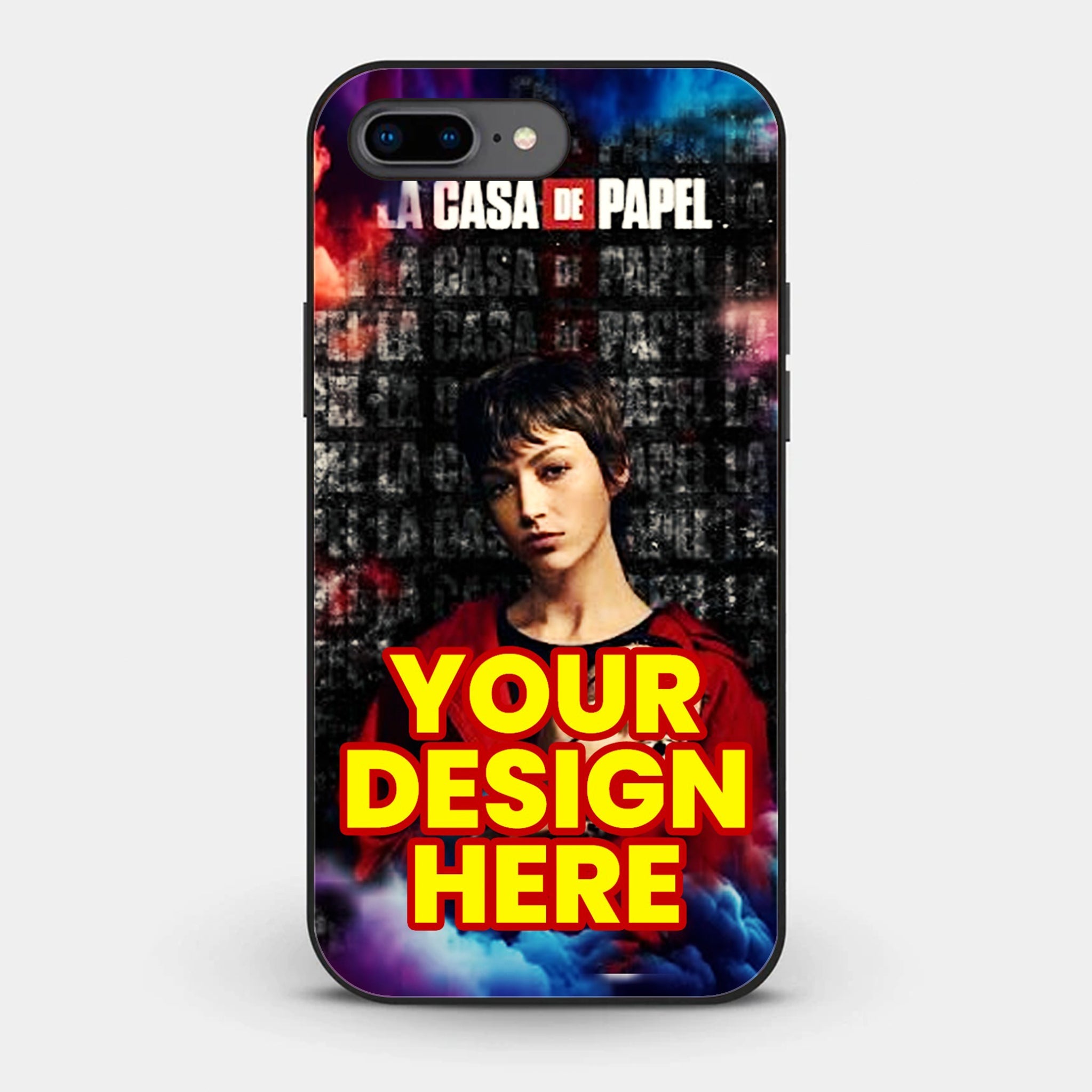 iPhone 8 Plus Customized Own Premium Glossy Phone Case