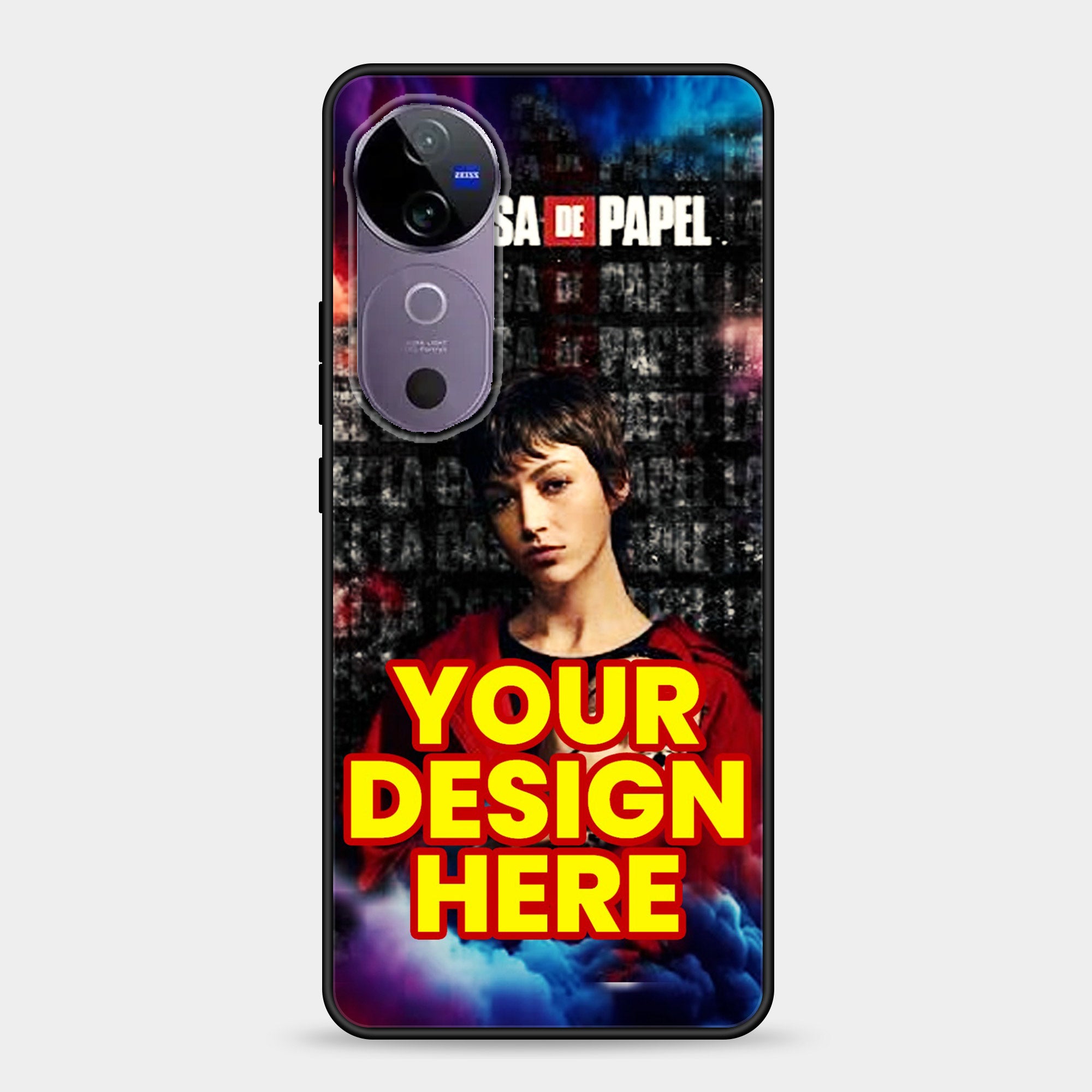 Vivo V40 Pro Customized Own Premium Glossy Phone Case