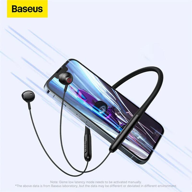 Baseus Bowie P1 Half In-ear Neckband Wireless Earphones Black