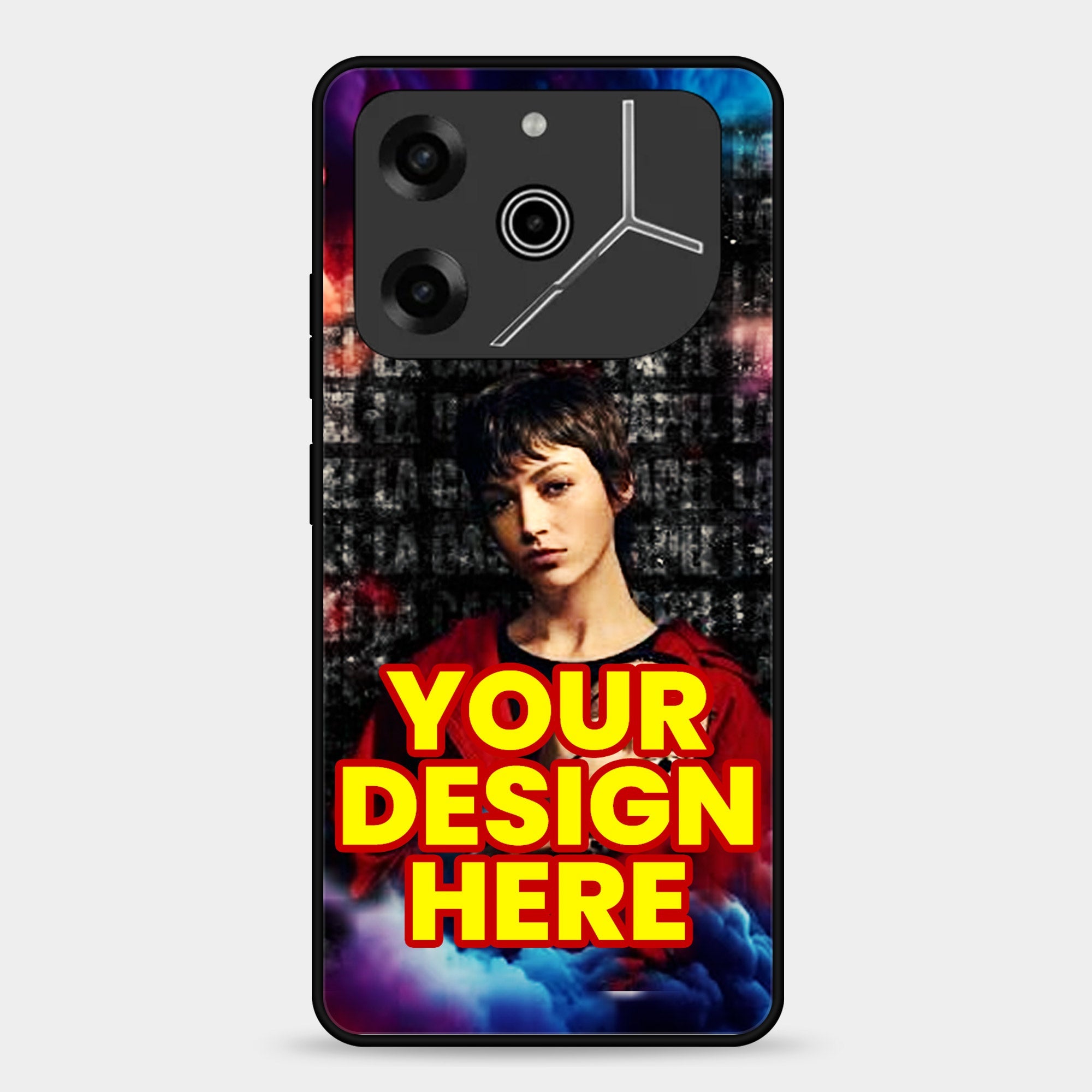 Tecno Pova 6 Neo Customized Own Premium Glossy Phone Case