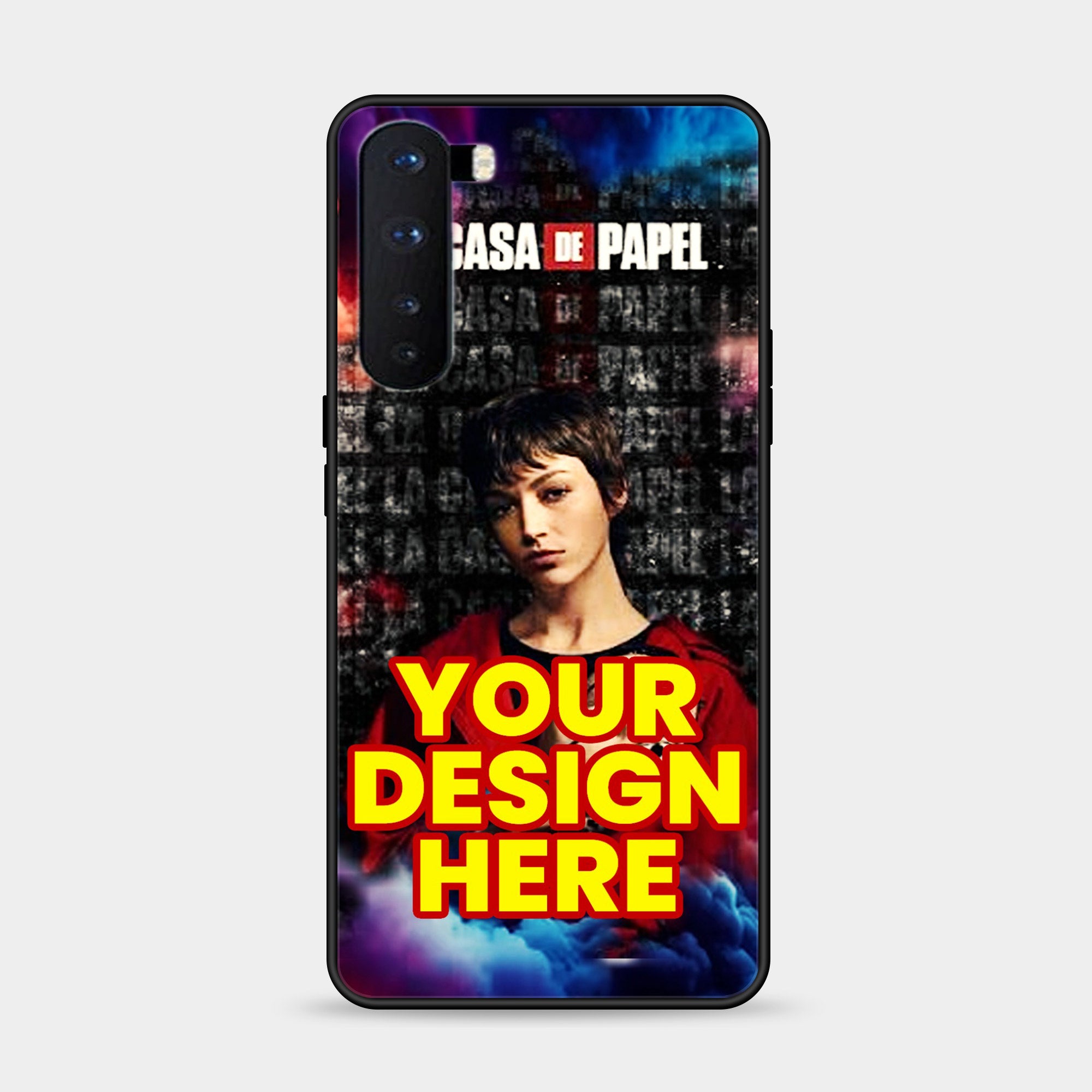 OnePlus Nord Customized Own Premium Glossy Phone Case