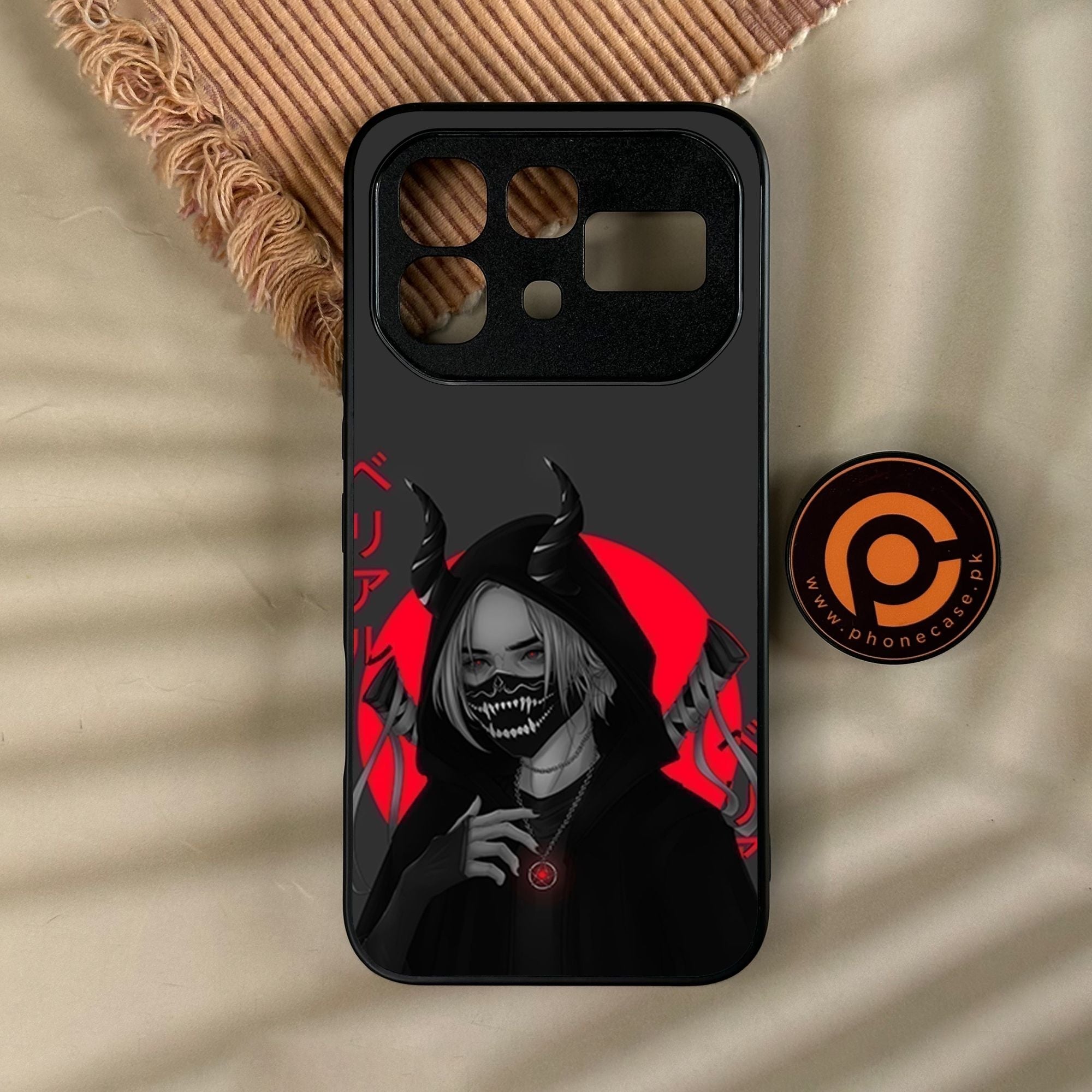 Infinix Note 60 - Anime Series Design 10 - Premium Metal Printed Soft Bumper Shock Proof Case