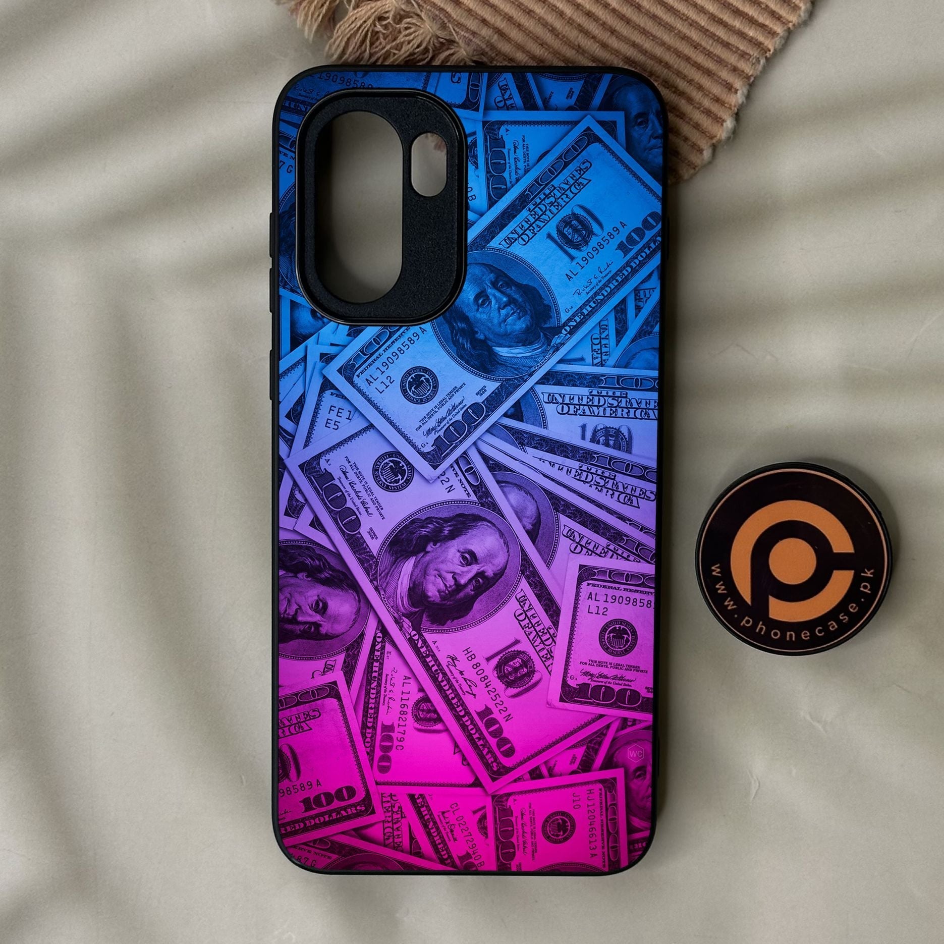 OnePlus 15R - Dollar Design 3 - Premium Metal Printed Soft Bumper Shock Proof Case