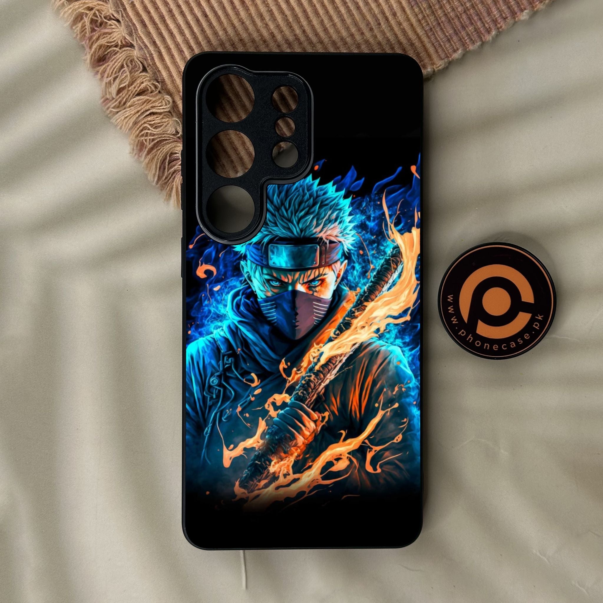 Galaxy S26 Ultra - Anime 2.0 Design 4 - Premium Metal Printed Soft Bumper Shock Proof Case