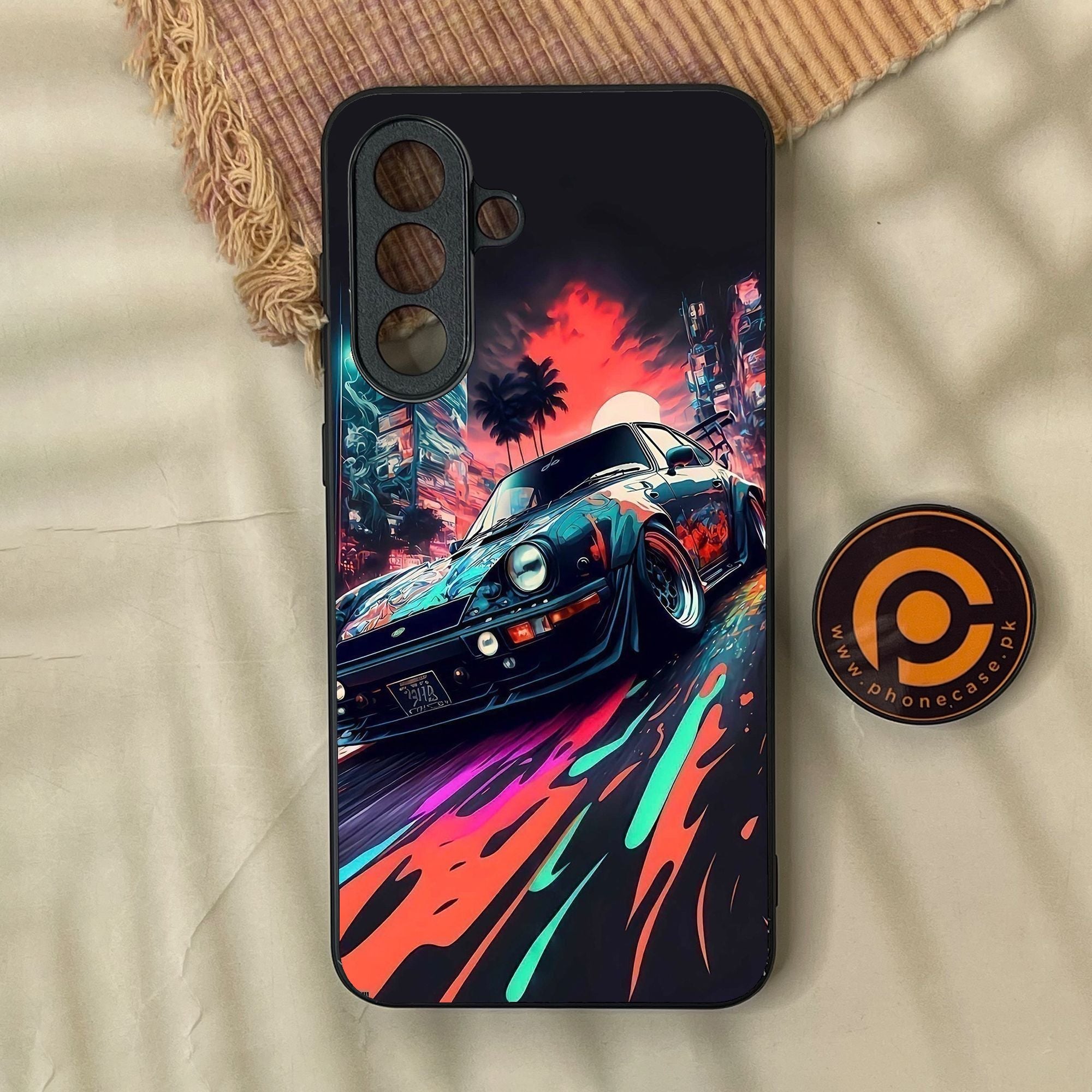 Samsung Galaxy A37 - Racing Series 2.0 Design 7 - Premium Metal Printed Soft Bumper Shock Proof Case