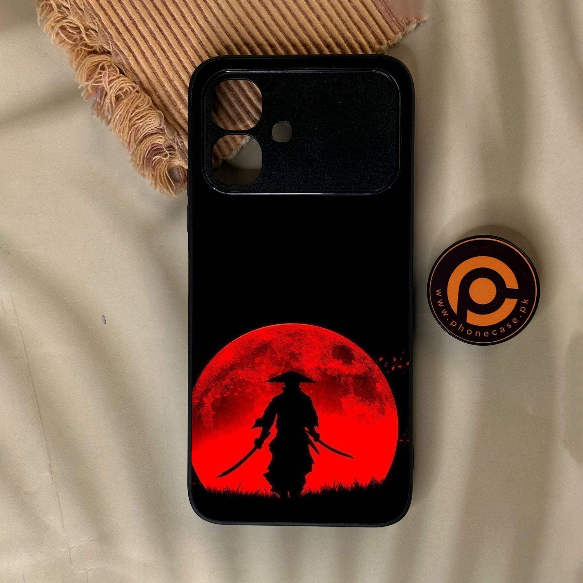 Infinix Smart 20 - Ninja Design 8 - Premium Metal Printed Soft Bumper Shock Proof Case