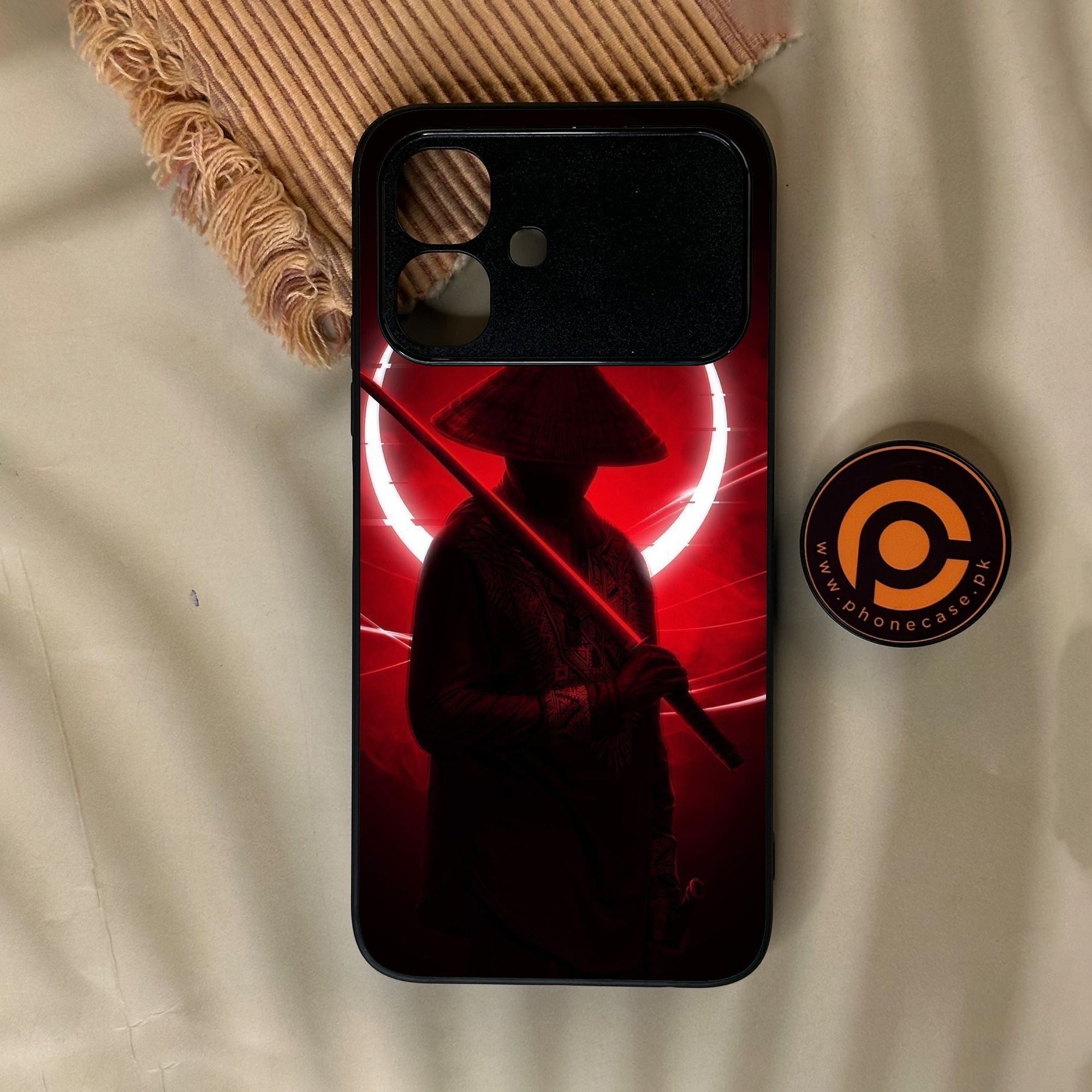 Infinix Smart 20 - Ninja Design 7 - Premium Metal Printed Soft Bumper Shock Proof Case