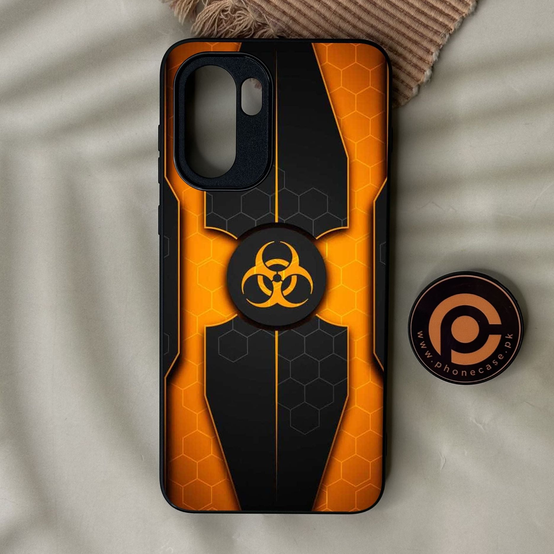 OnePlus 15R - Biohazard Design 2 - Premium Metal Printed Soft Bumper Shock Proof Case