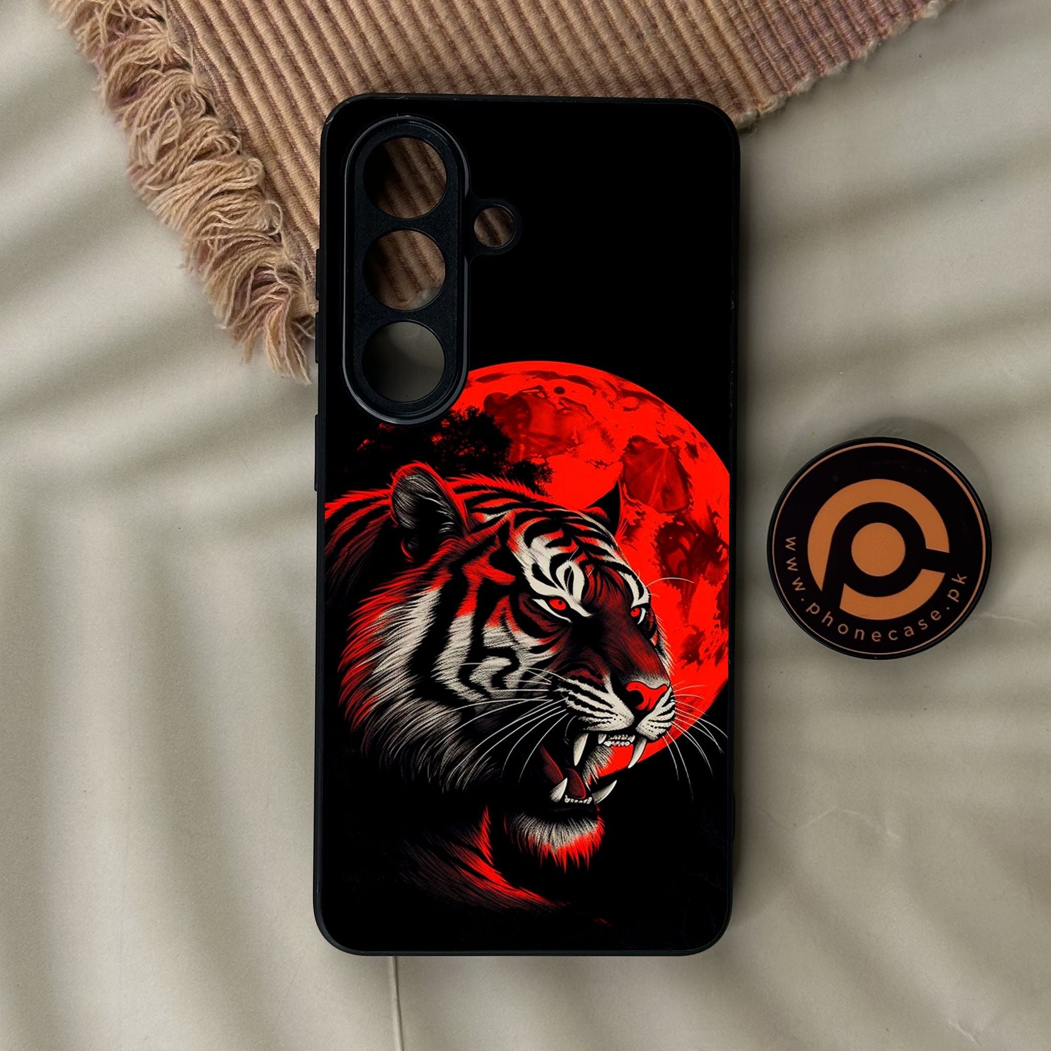 Galaxy S26 - Tiger 2.0 Design 8 - Premium Metal Printed Soft Bumper Shock Proof Case