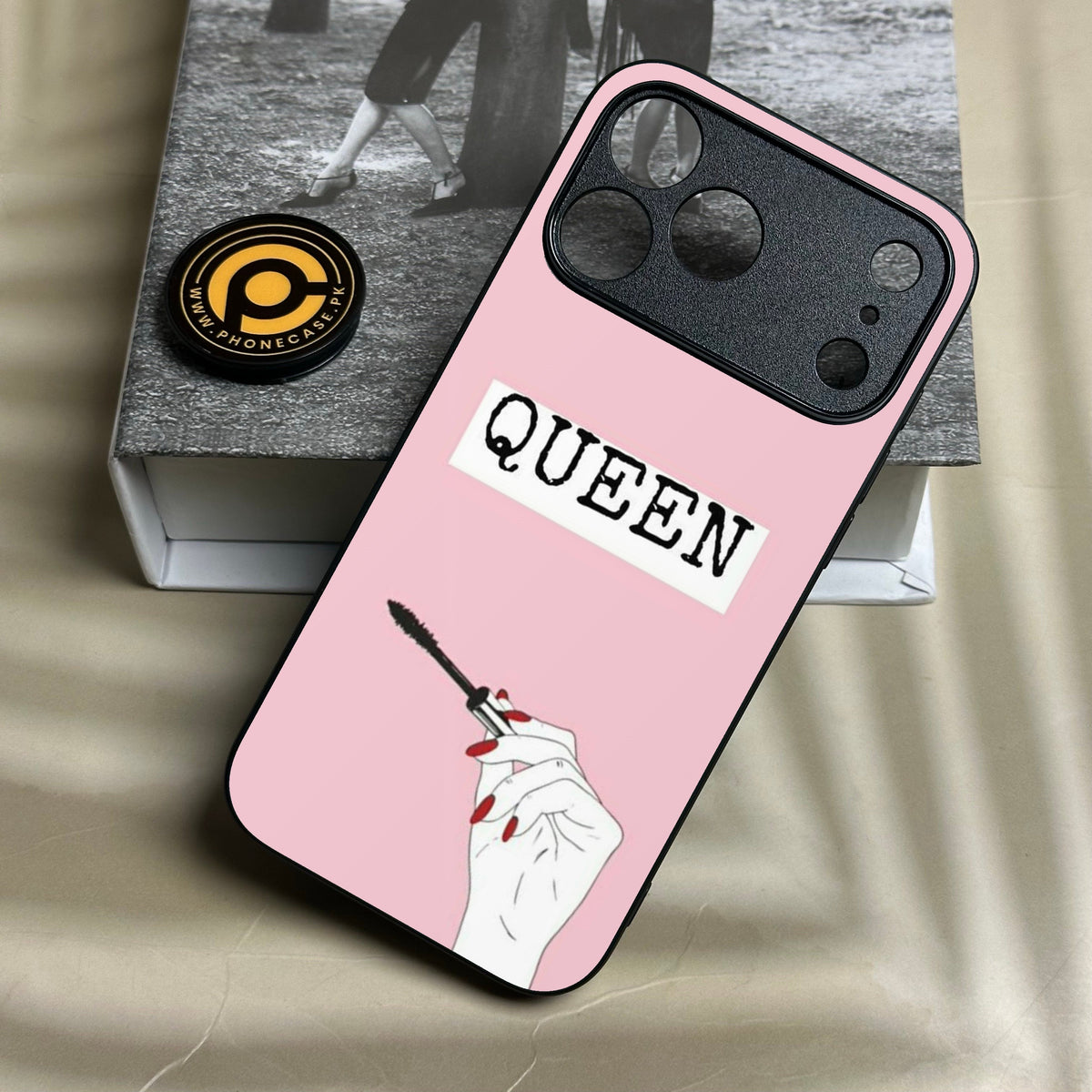 Iphone 18 Pro - Anime Girls Design 1 - Premium Metal Printed Soft Bumper Shock Proof Case