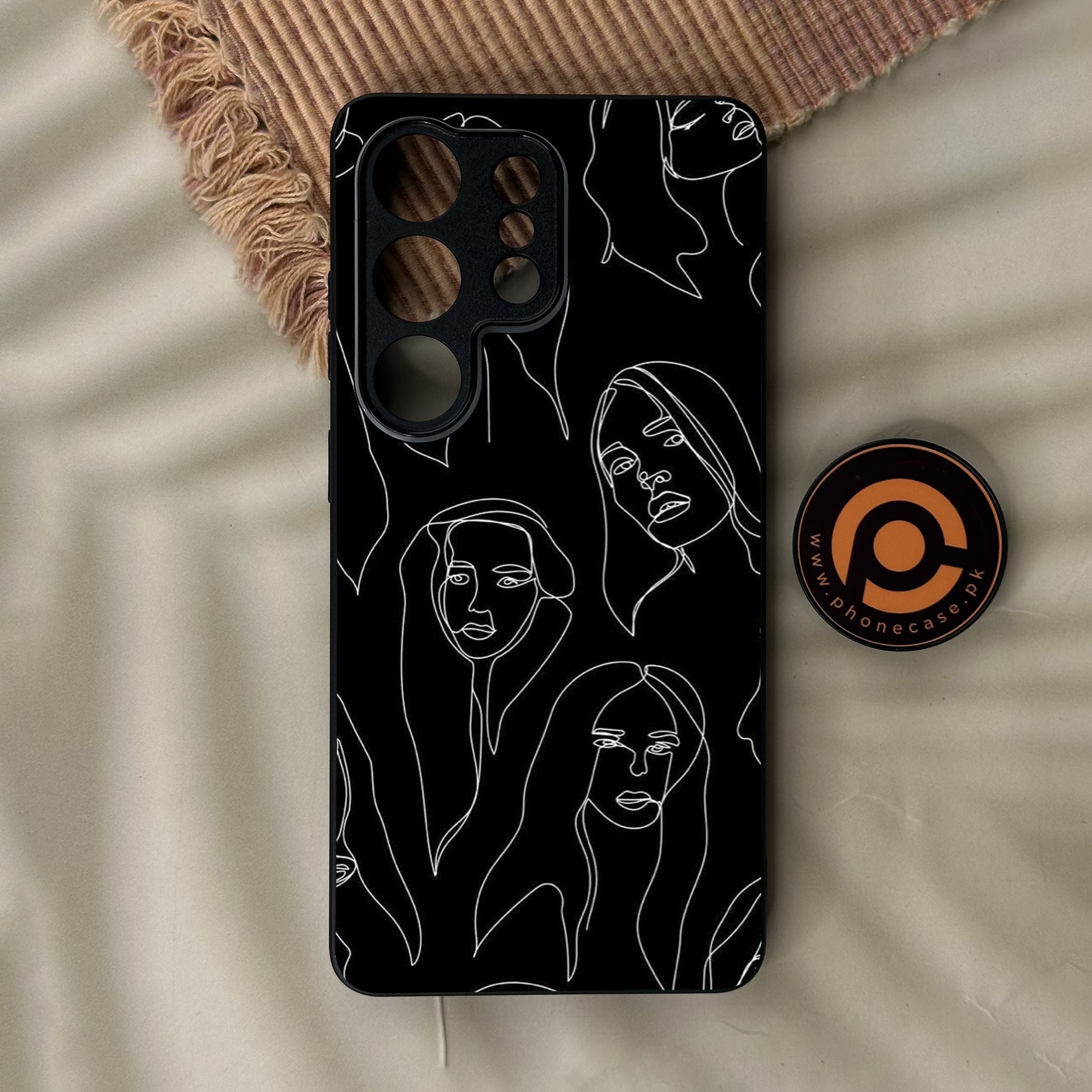 Galaxy S26 Ultra - Girls Design 8 - Premium Metal Printed Soft Bumper Shock Proof Case