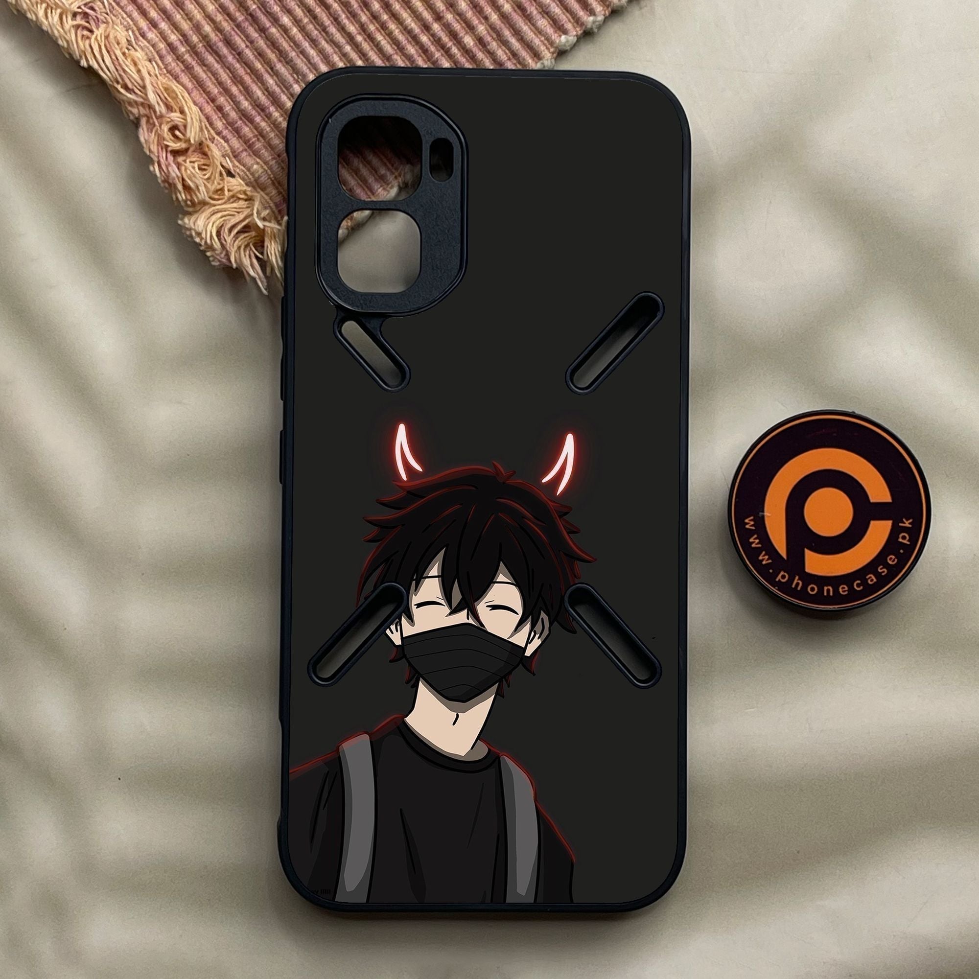 Infinix GT 50 Pro - Anime Series Design 7 - Premium Metal Printed Soft Bumper Shock Proof Case