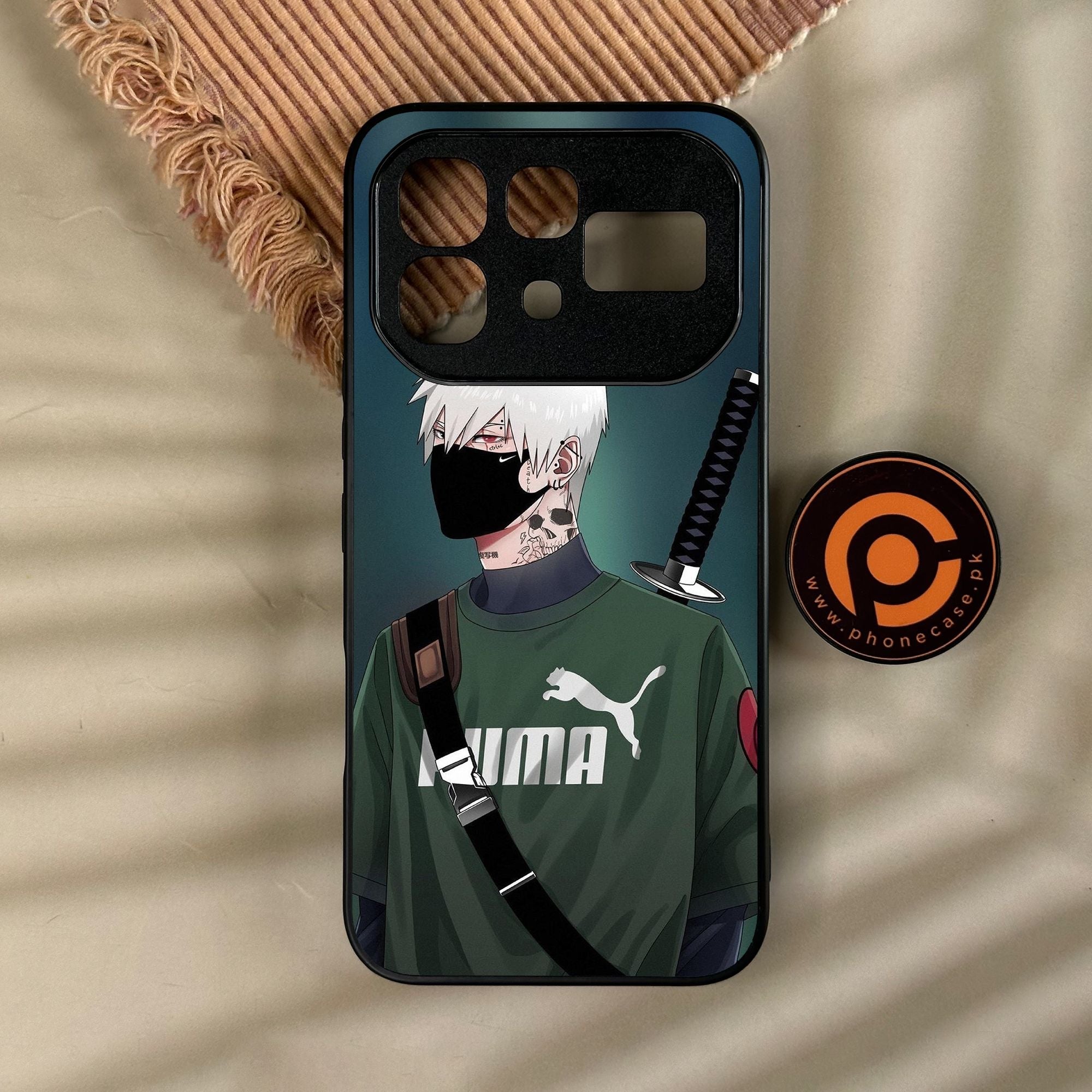 Infinix Note 60 - Anime Series Design 3 - Premium Metal Printed Soft Bumper Shock Proof Case