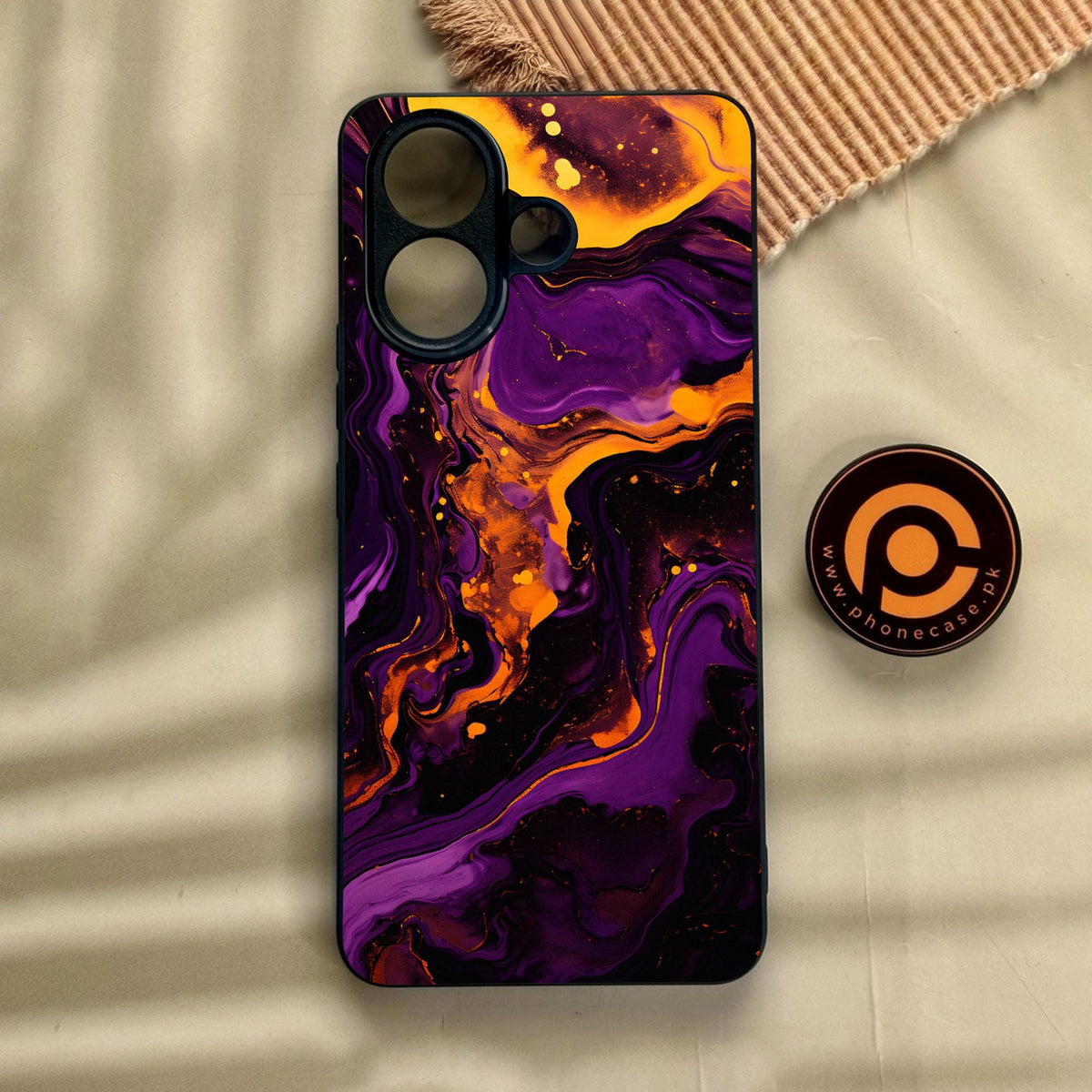 Vivo V60 Lite  - Liquid 2.0 Design 7 - Premium Metal Printed Soft Bumper Shock Proof Case
