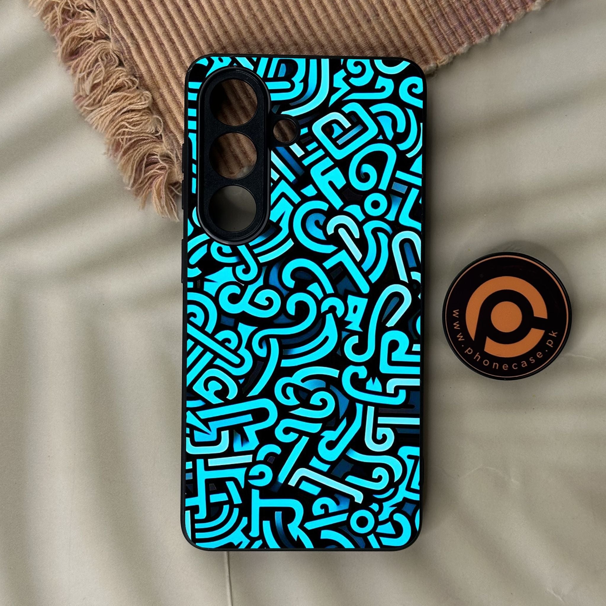 Galaxy S26 - Doodle Design - Premium Metal Printed Soft Bumper Shock Proof Case