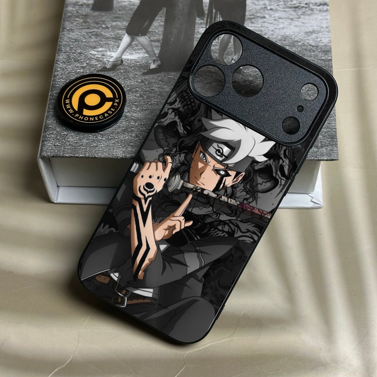 Iphone 18 Pro Max - Anime 2.0 Design 1 - Premium Metal Printed Soft Bumper Shock Proof Case