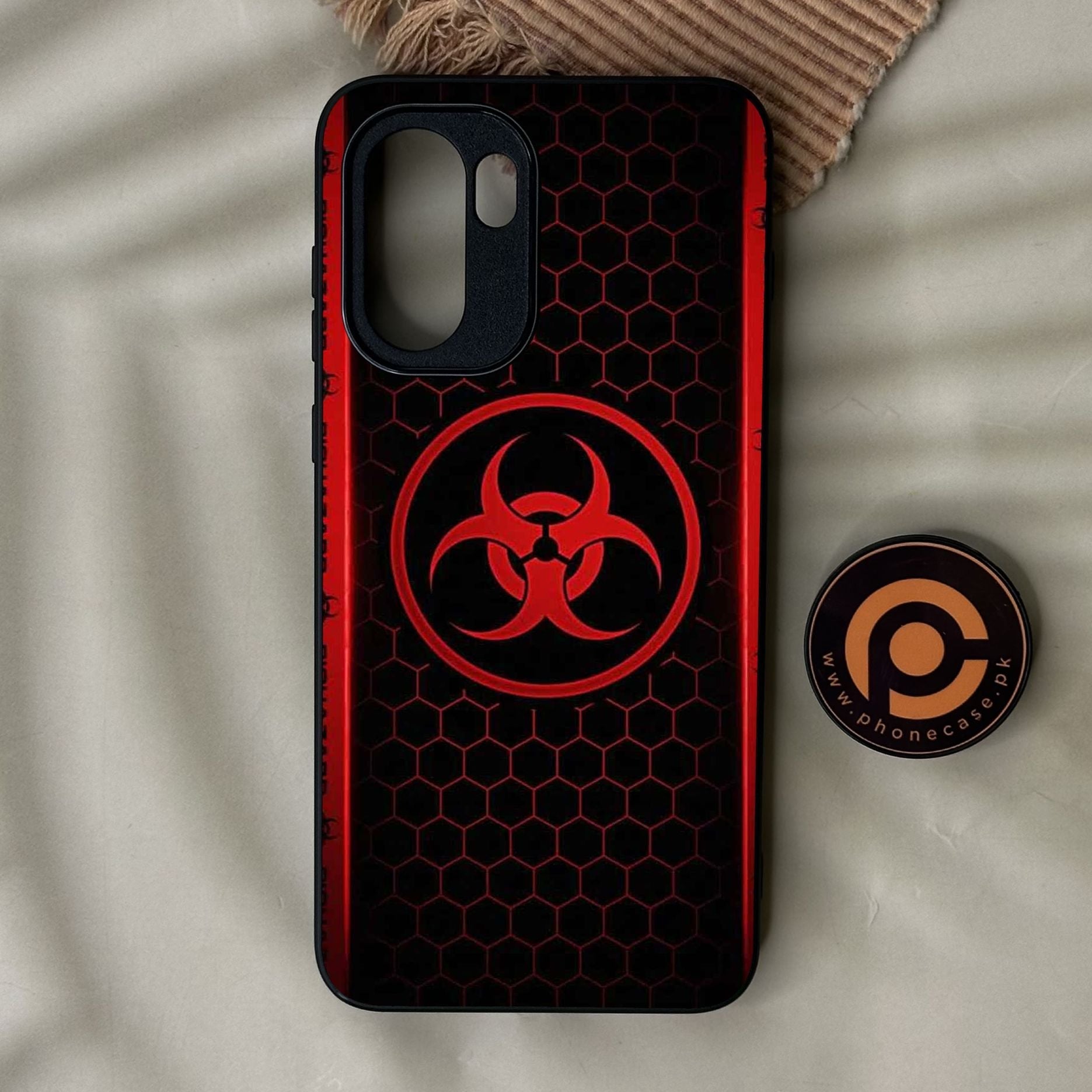 OnePlus Ace 6 - Biohazard Design 5 - Premium Metal Printed Soft Bumper Shock Proof Case