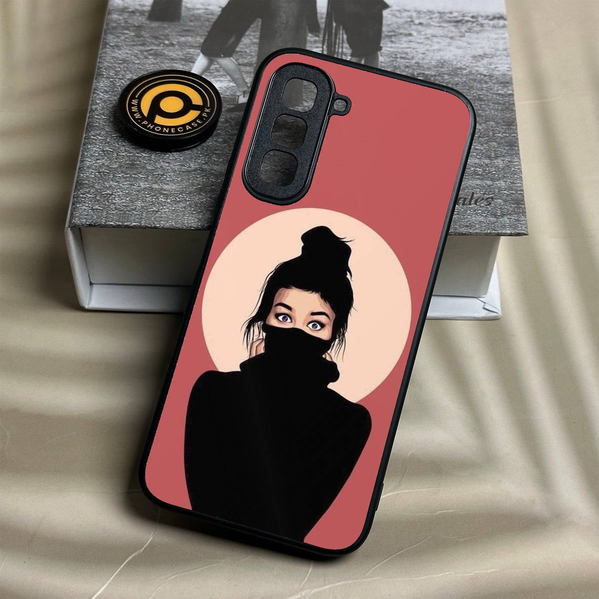 Infinix Hot 70 - Anime Girls Design 8 - Premium Metal Printed Soft Bumper Shock Proof Case