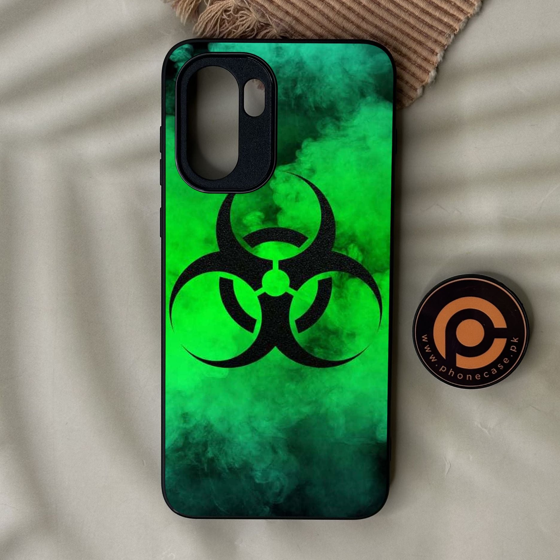 OnePlus Ace 6 - Biohazard Design 7 - Premium Metal Printed Soft Bumper Shock Proof Case