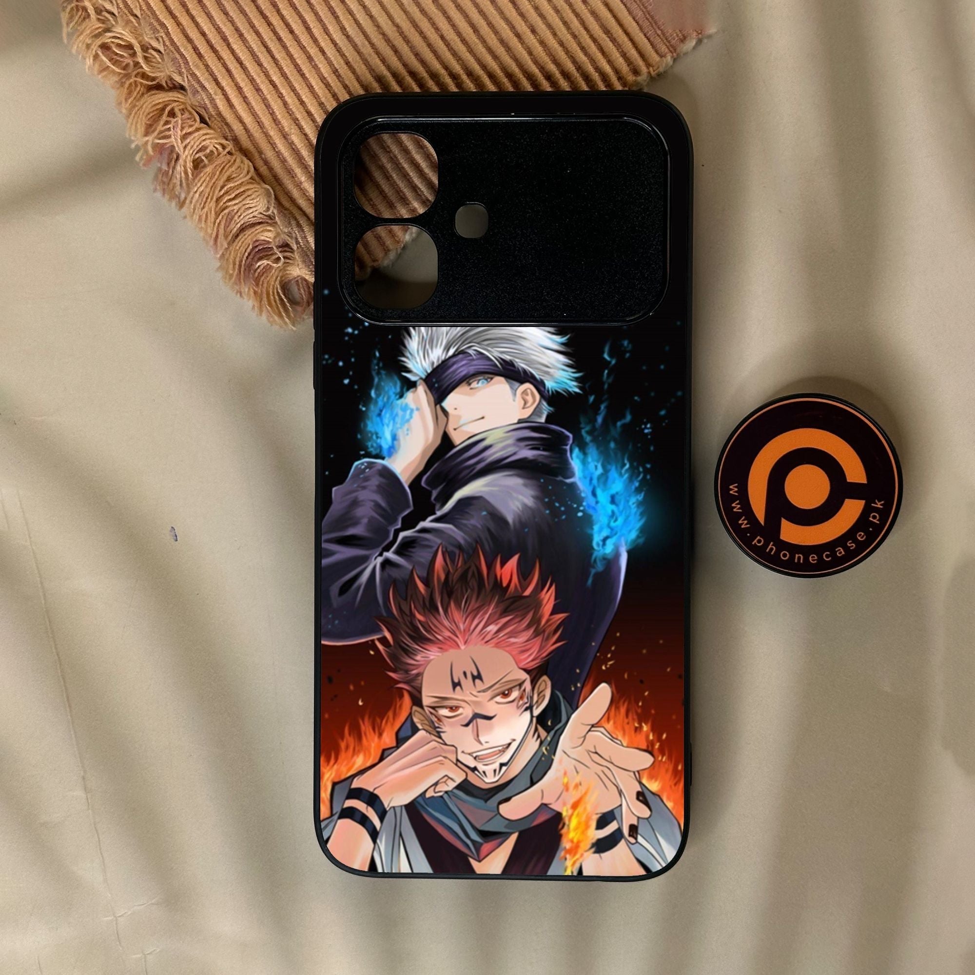Infinix Smart 20 - Anime 2.0 Design 10 - Premium Metal Printed Soft Bumper Shock Proof Case