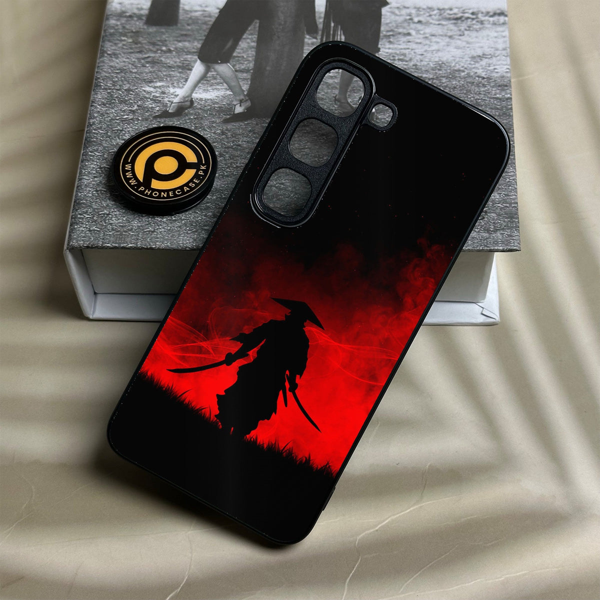 Infinix Hot 70 Pro - Ninja Design 1 - Premium Metal Printed Soft Bumper Shock Proof Case