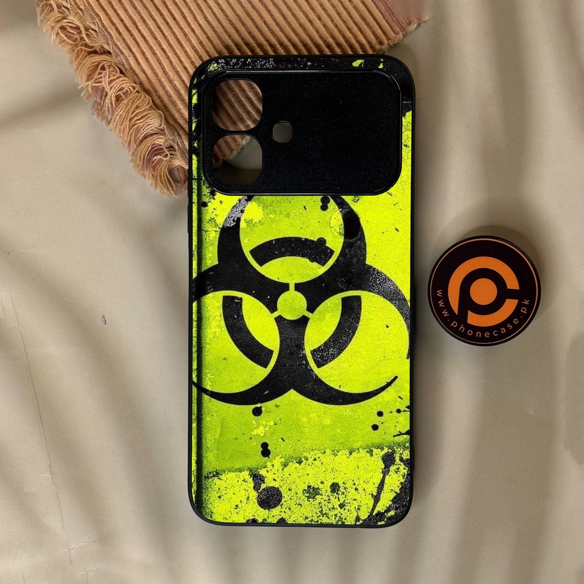 Infinix Smart 20 - Biohazard Design 9 - Premium Metal Printed Soft Bumper Shock Proof Case