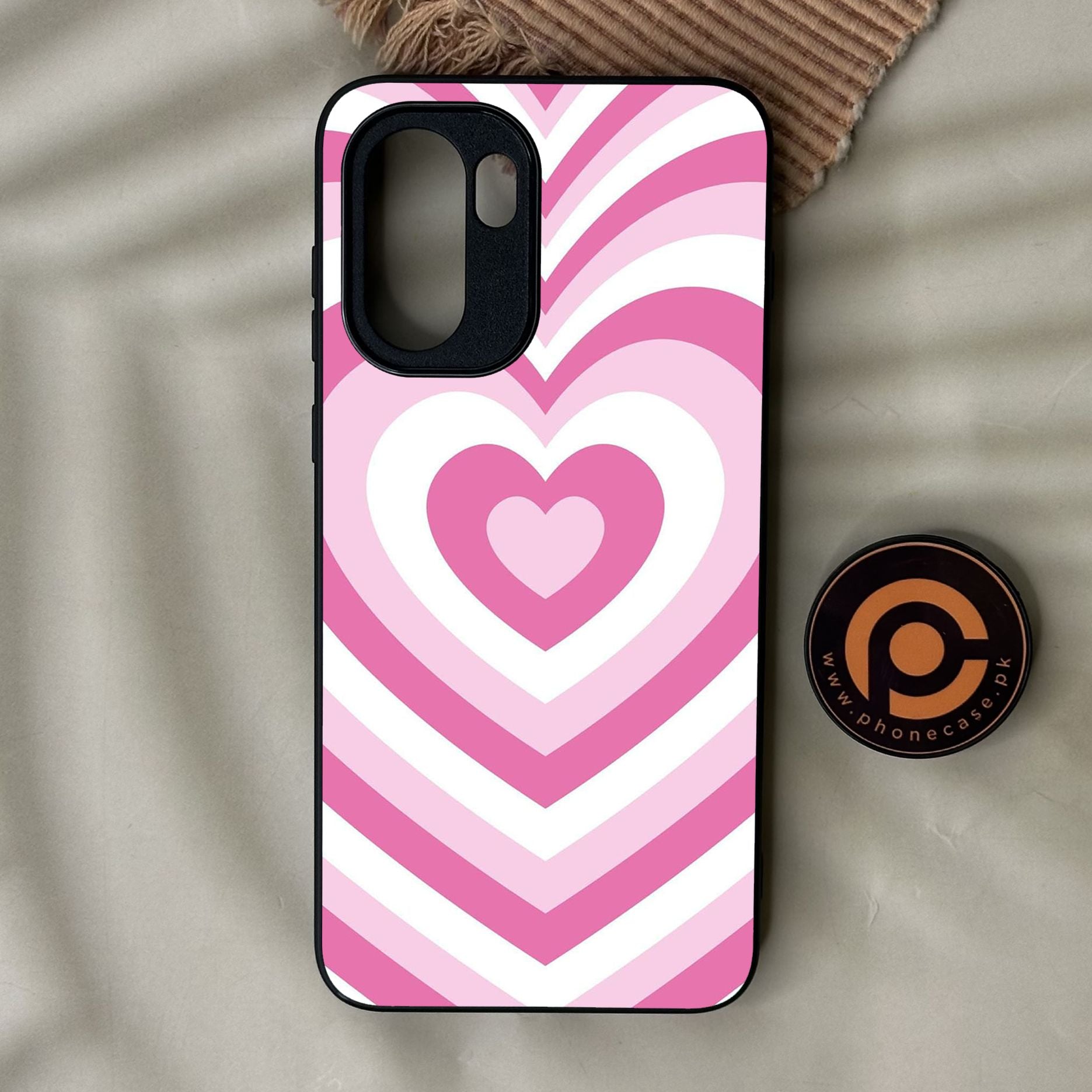 OnePlus 15R - Heartbeat Design 3 - Premium Metal Printed Soft Bumper Shock Proof Case