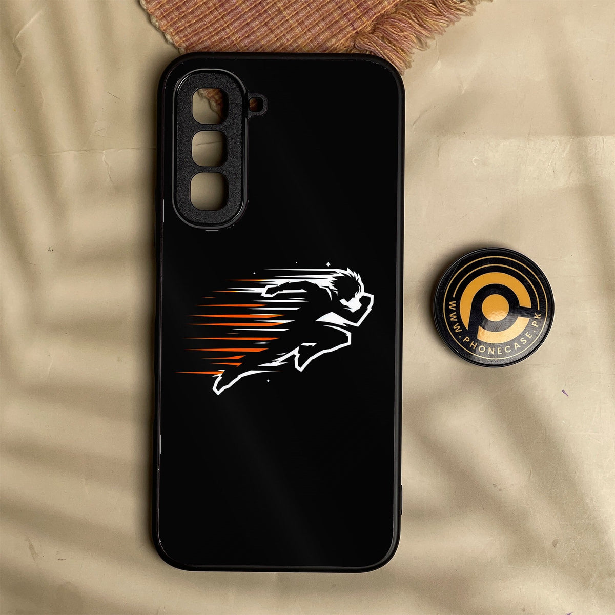 Infinix Hot 70 - Minimalistic Design 9 - Premium Metal Printed Soft Bumper Shock Proof Case