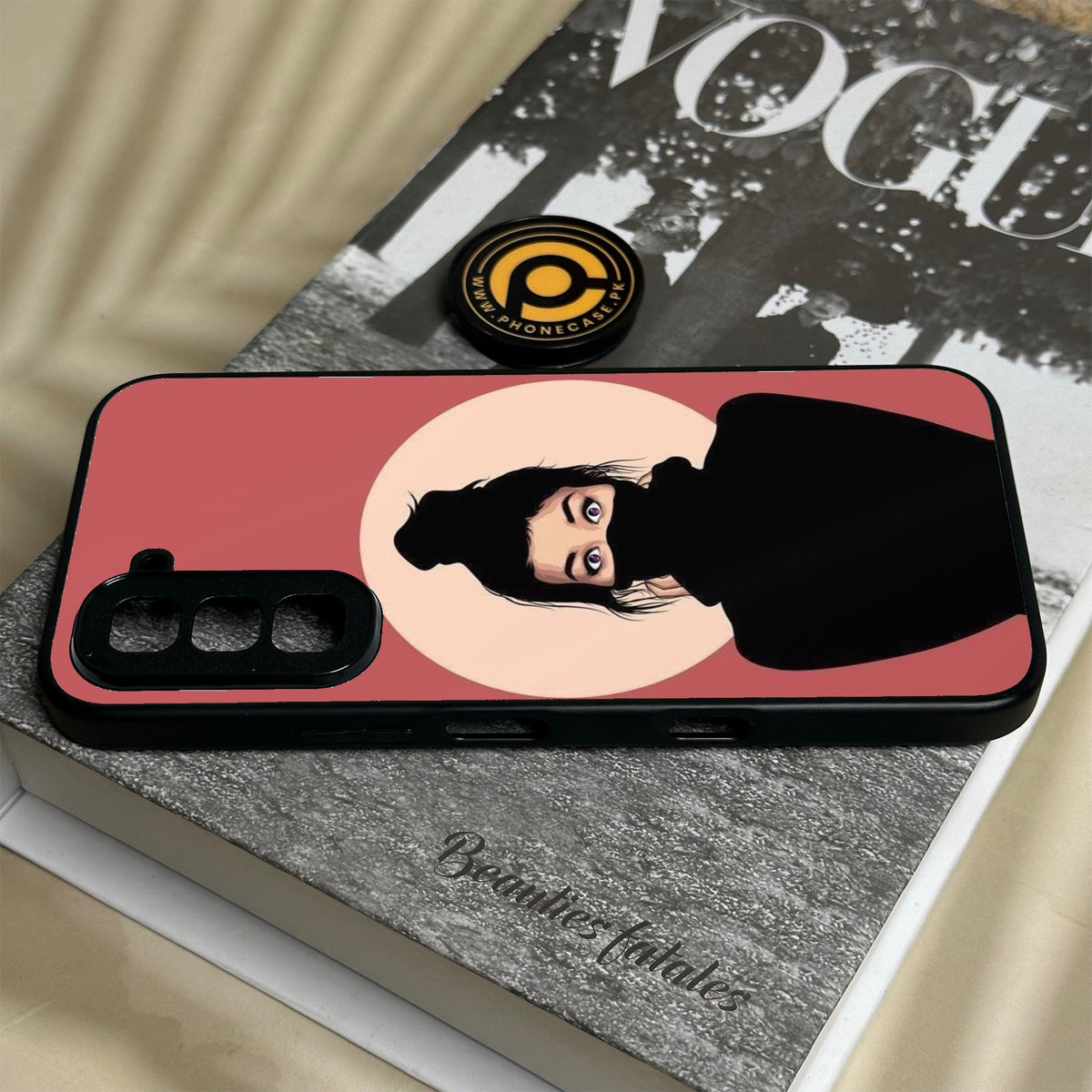 Infinix Hot 70 - Anime Girls Design 8 - Premium Metal Printed Soft Bumper Shock Proof Case