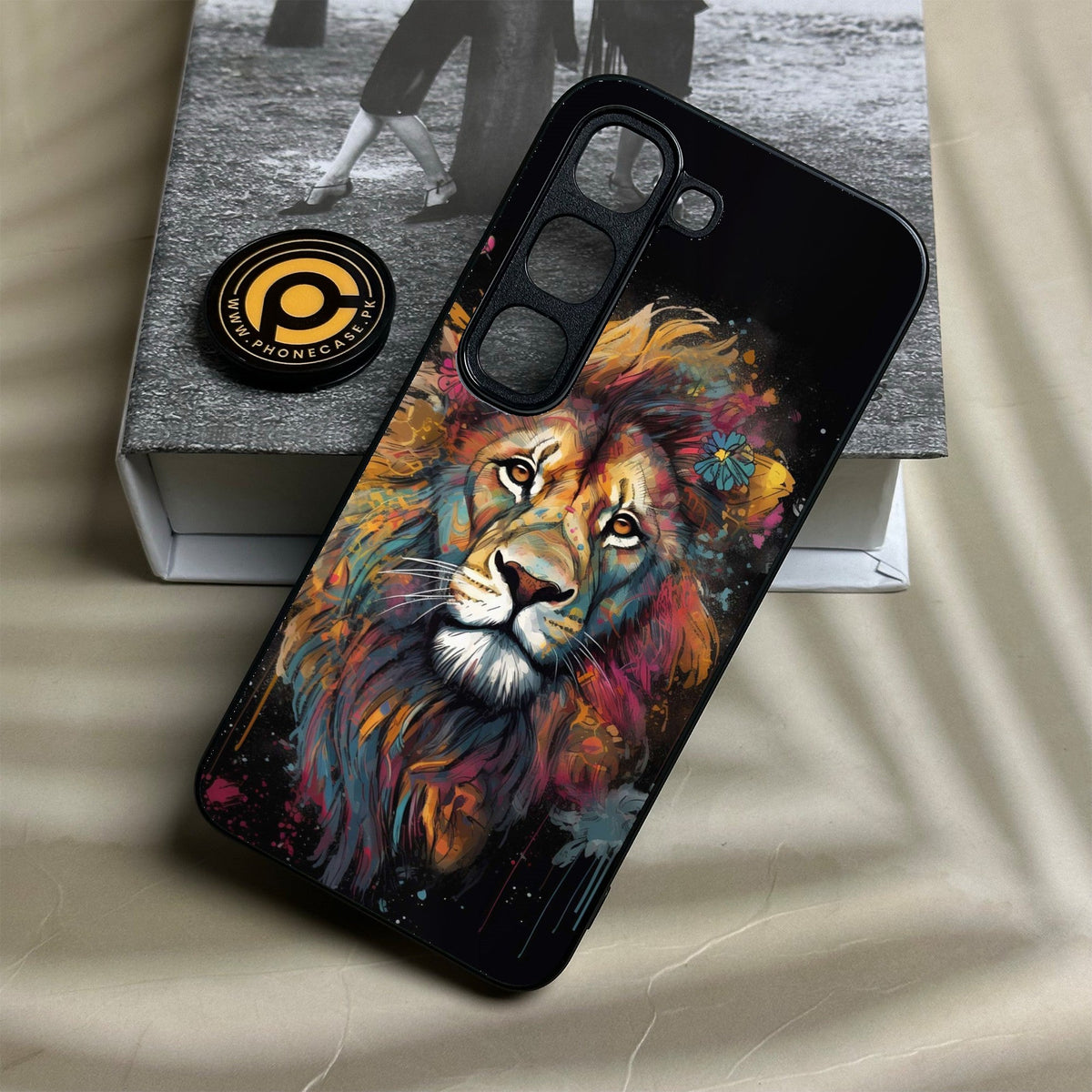Infinix Hot 70 Pro - Tiger 2.0 Design 10 - Premium Metal Printed Soft Bumper Shock Proof Case