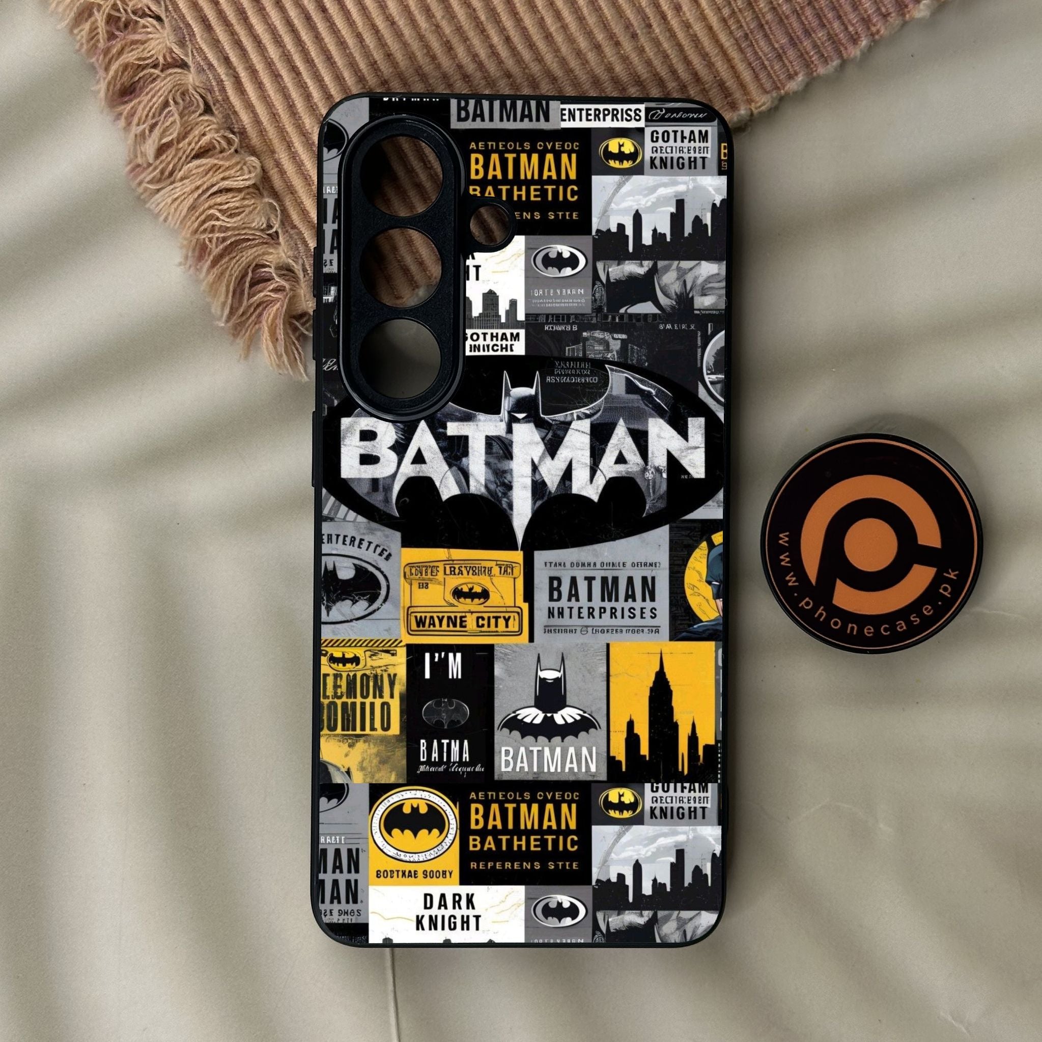 Galaxy S26 - The Gotham Collage - Premium Metal Printed Soft Bumper Shock Proof Case