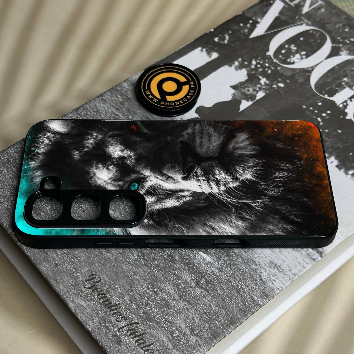 Infinix Hot 70 Pro - Tiger Design 3 - Premium Metal Printed Soft Bumper Shock Proof Case