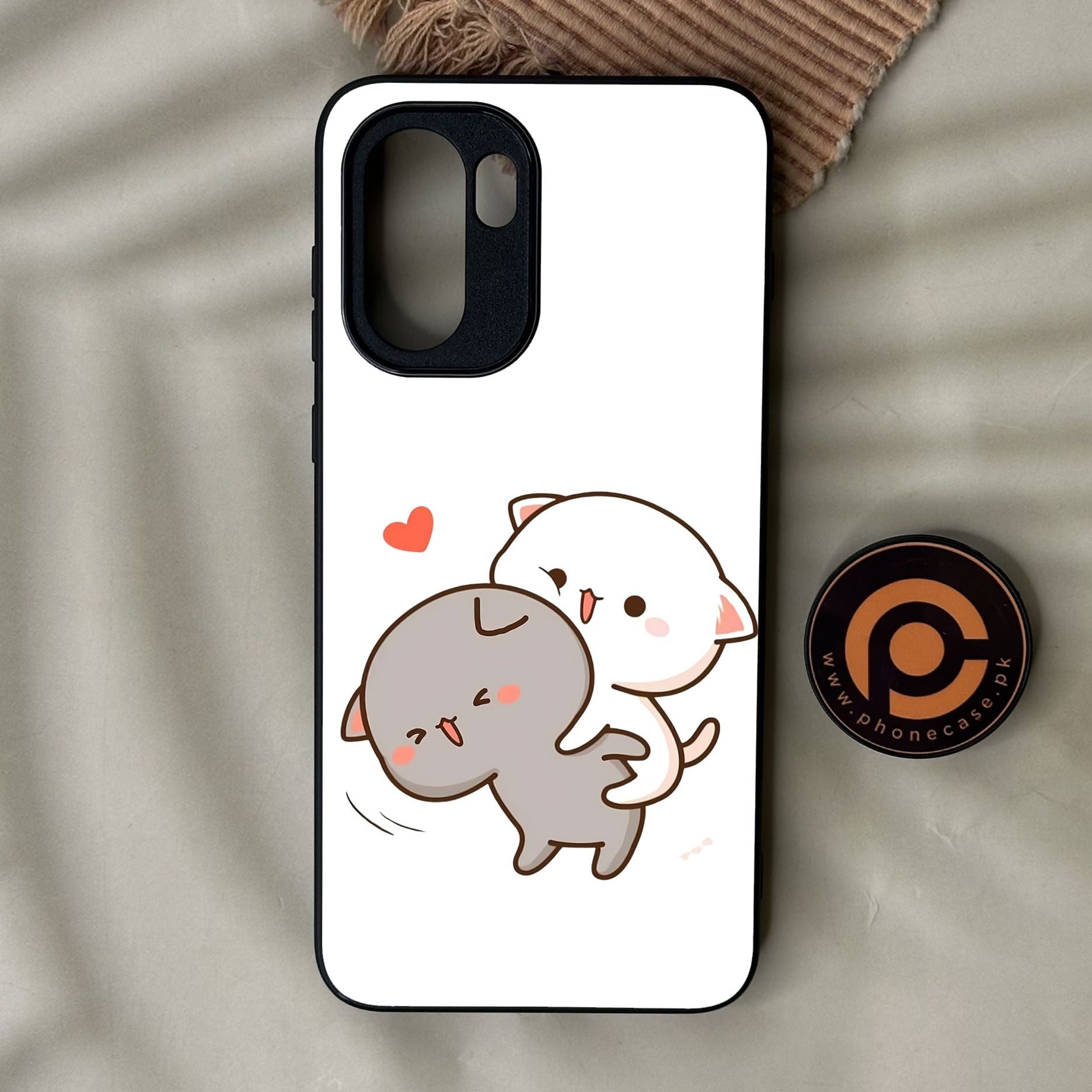 OnePlus Ace 6 - Cute Bubu Dudu Design 4 - Premium Metal Printed Soft Bumper Shock Proof Case