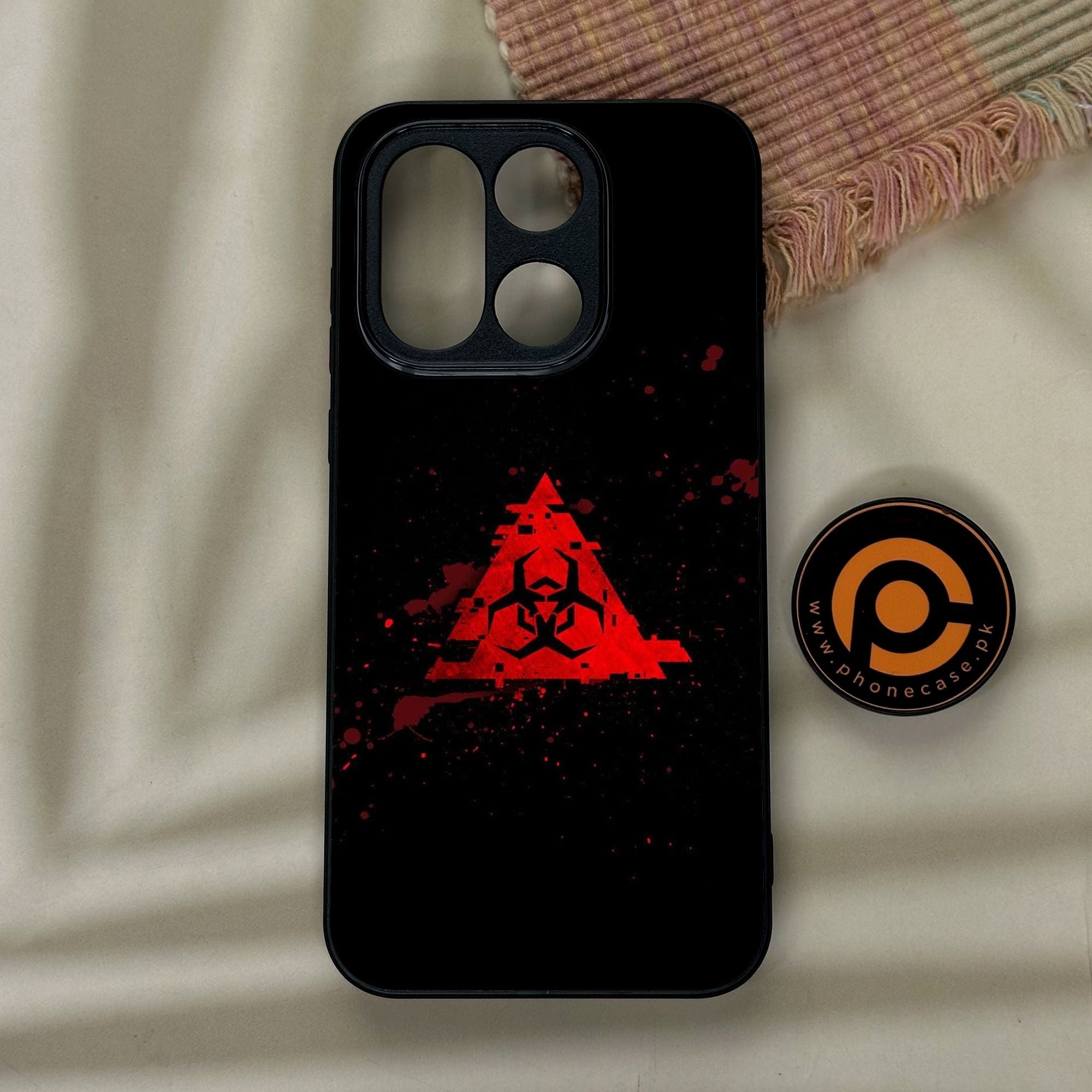 OnePlus 15 - Biohazard Design 4 - Premium Metal Printed Soft Bumper Shock Proof Case