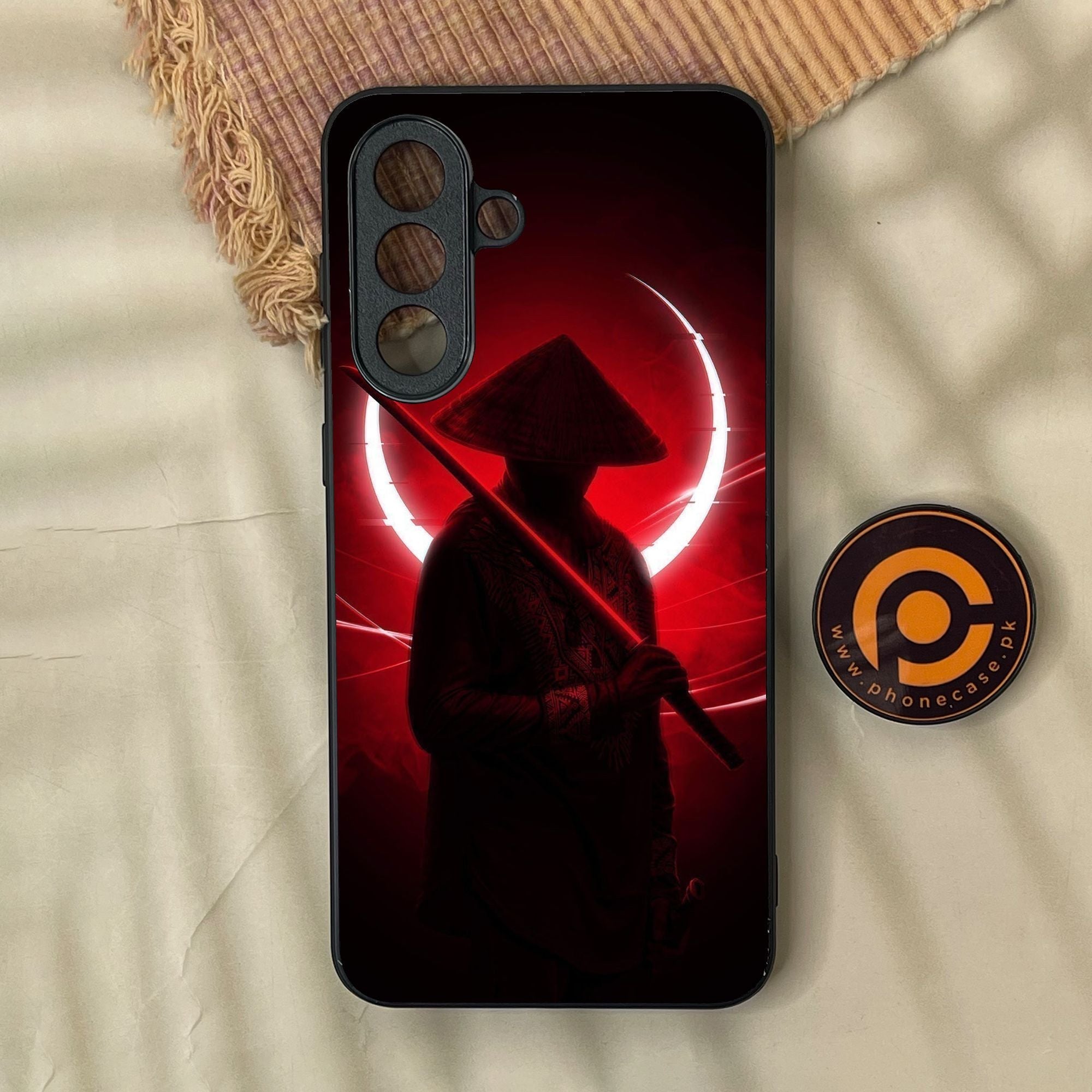 Samsung Galaxy A37 - Ninja Design 7 - Premium Metal Printed Soft Bumper Shock Proof Case