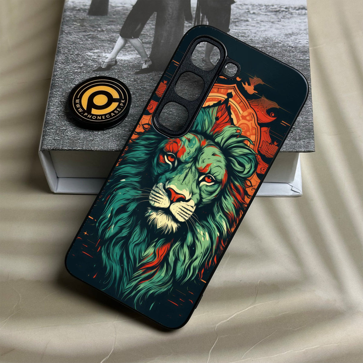 Infinix Hot 70 Pro - Tiger 2.0 Design 2 - Premium Metal Printed Soft Bumper Shock Proof Case
