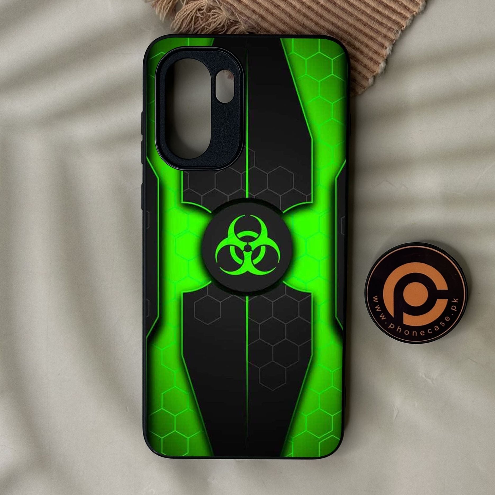 OnePlus Ace 6 - Biohazard Design 3 - Premium Metal Printed Soft Bumper Shock Proof Case