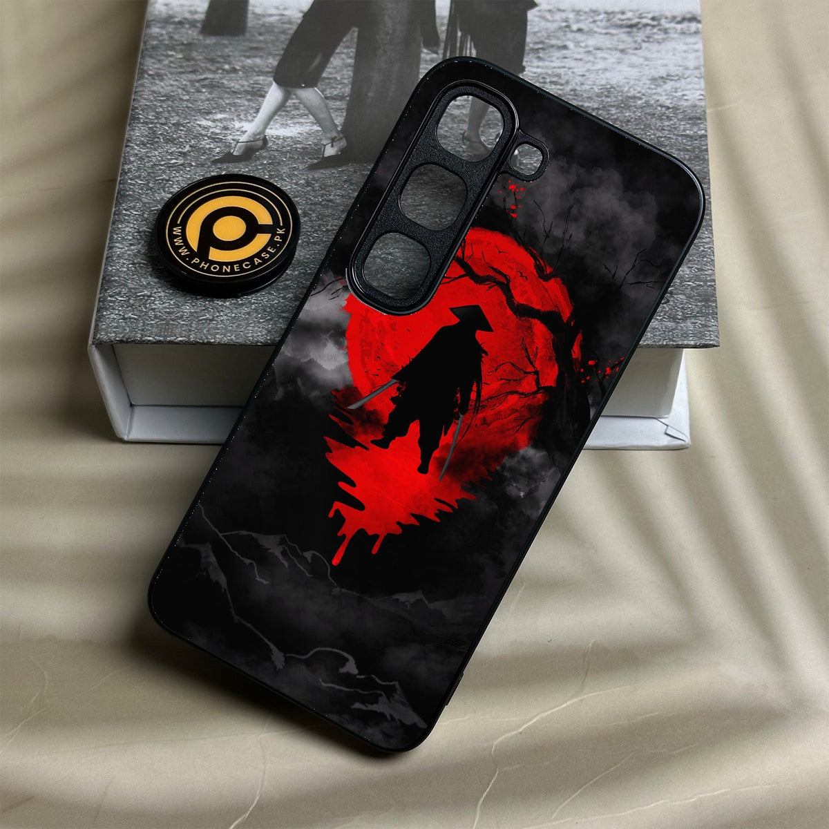 Infinix Hot 70 Pro - Ninja Design 3 - Premium Metal Printed Soft Bumper Shock Proof Case