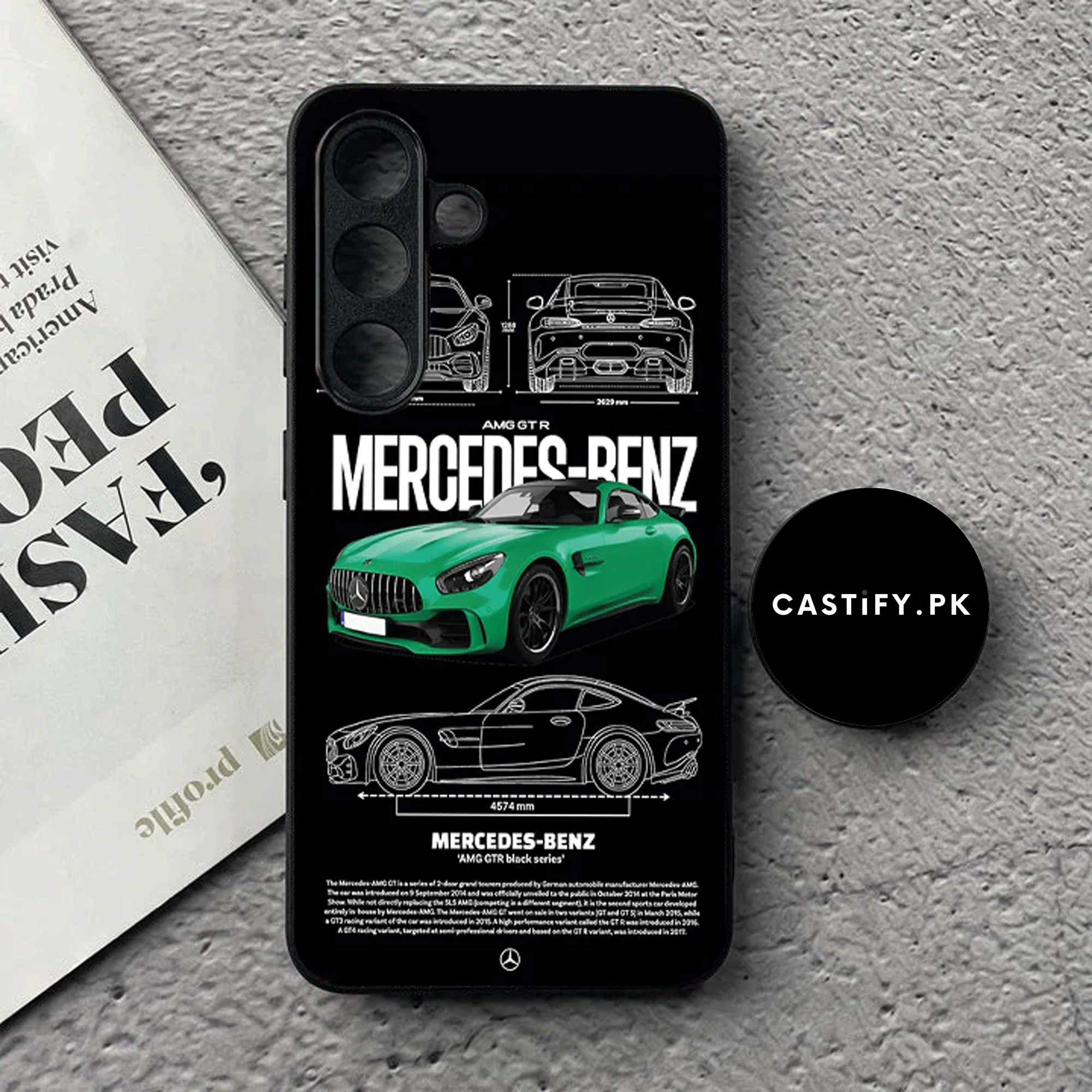 Mercedes Benz Car Glossy All Phone Models