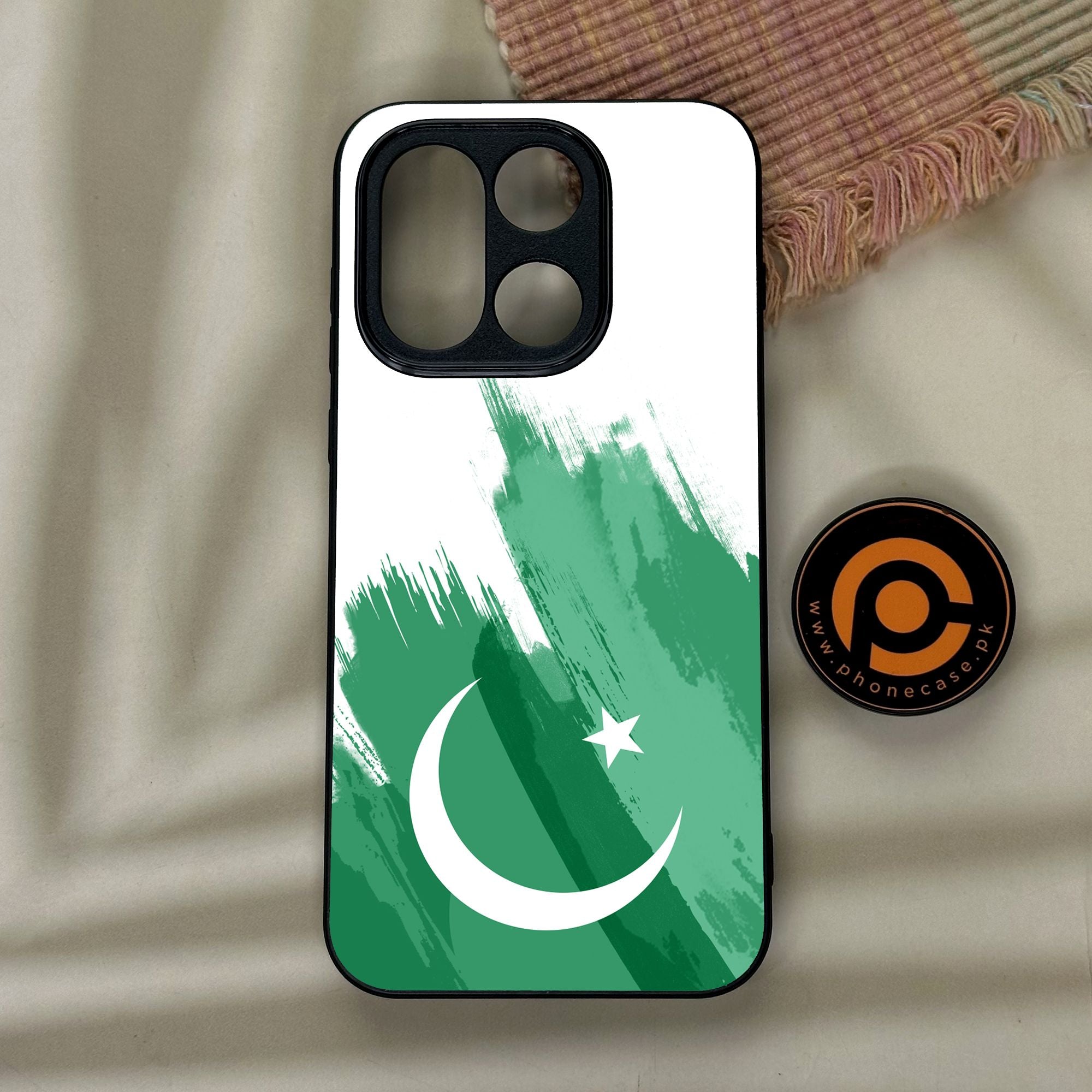 OnePlus 15 - Pakistani Flag Design 8 - Premium Metal Printed Soft Bumper Shock Proof Case